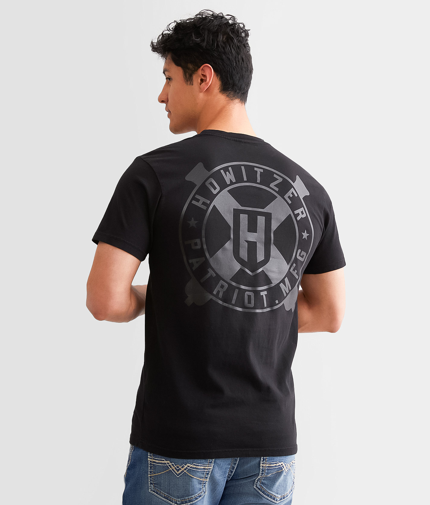 Howitzer Logo T-Shirt - Men's T-Shirts in Black