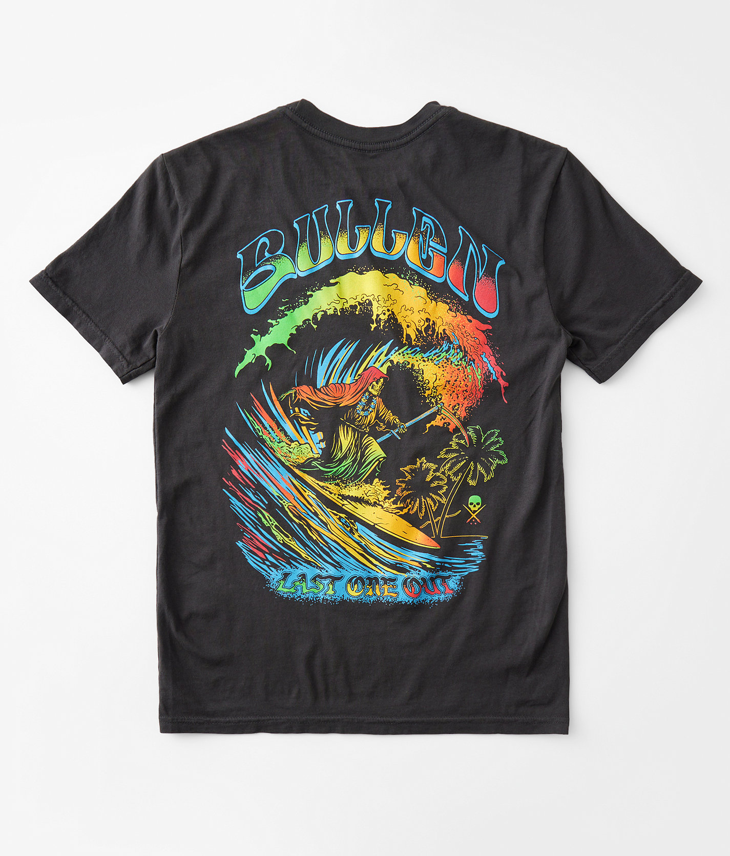 Boys - Sullen Last One Out T-Shirt - Boy's T-Shirts in Vintage Black