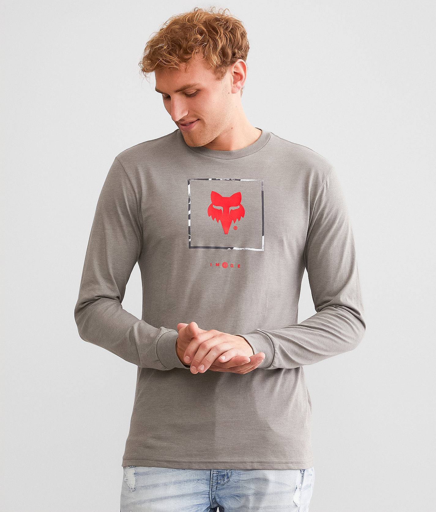 Fox Racing Atlas T-Shirt - Men's T-Shirts in Heathered Graphite