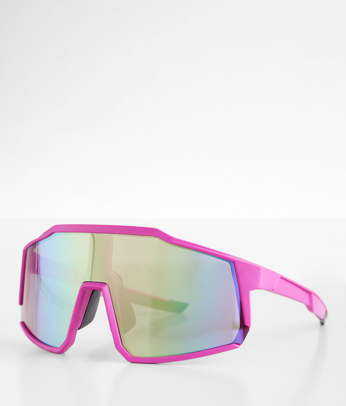 BKE Full Shield Sunglasses - Men's Sunglasses & Glasses in Pink