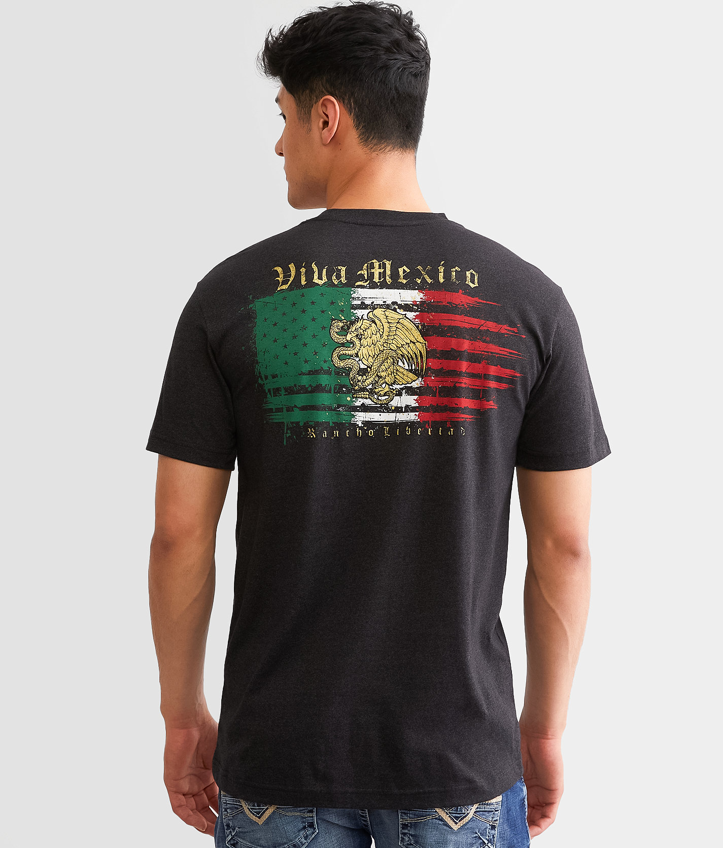 Freedom Ranch Sweet Flag T-Shirt - Men's T-Shirts in Black Mass