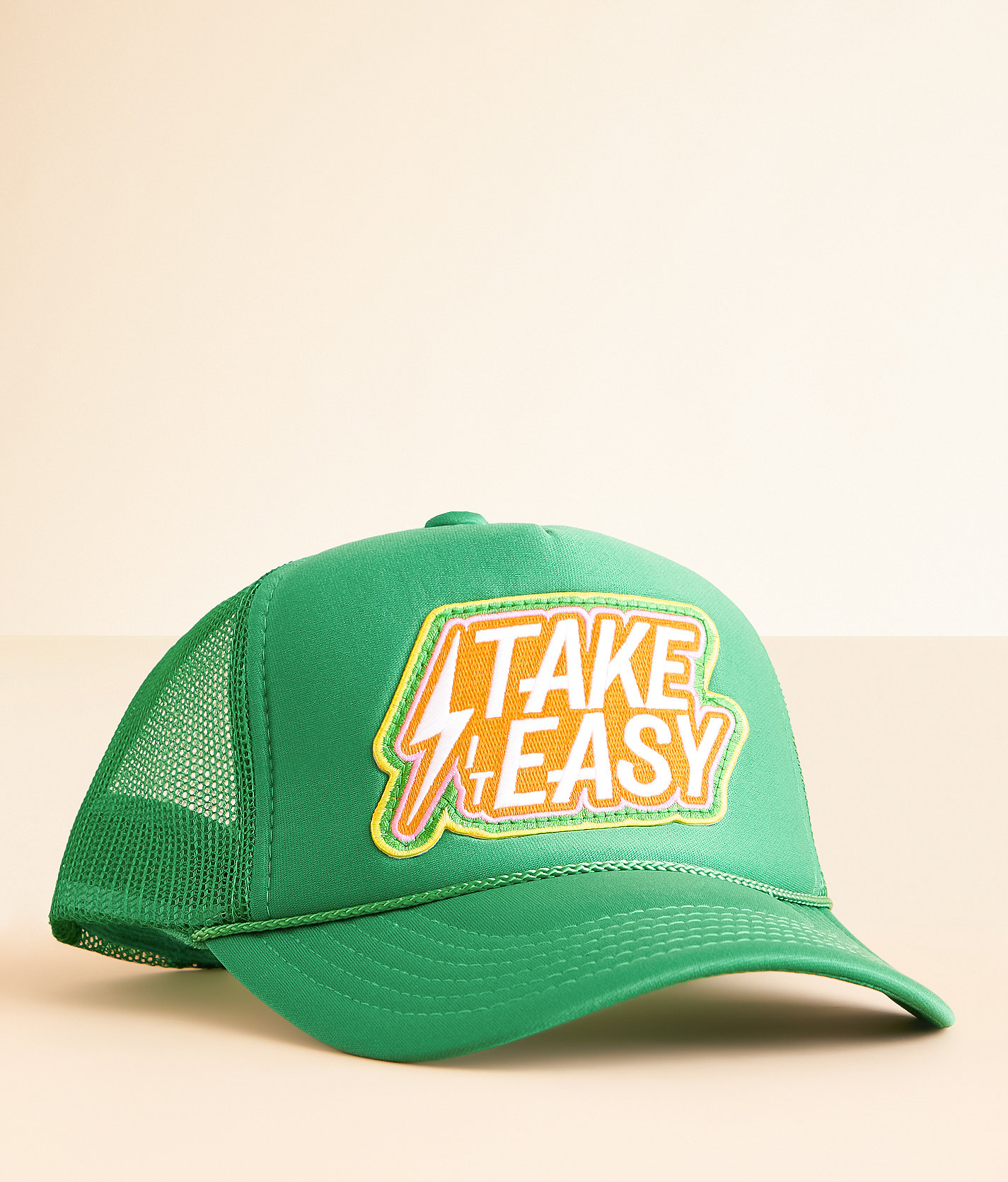 Local Beach Take It Easy Trucker Hat - Women's Hats in Green