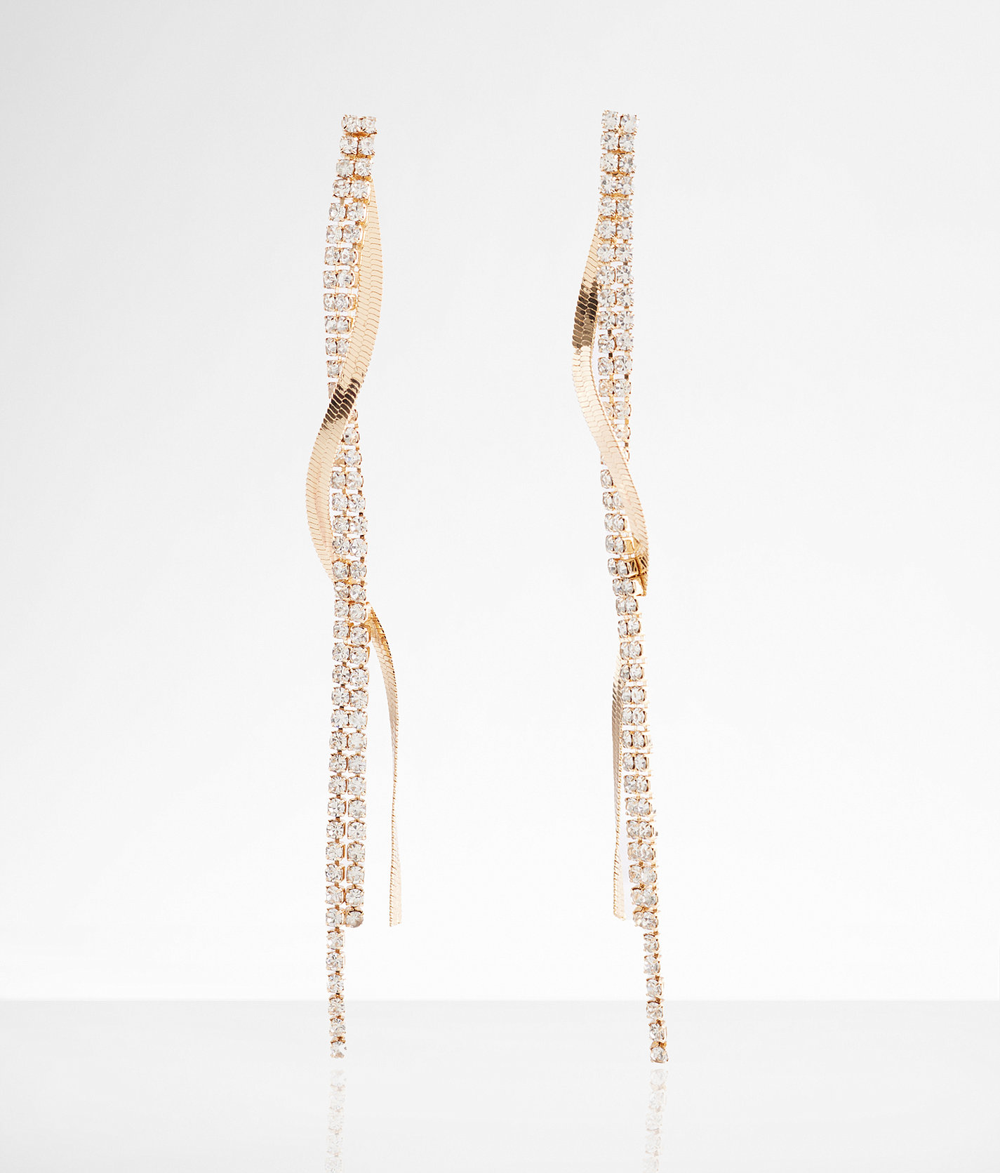 boutique by BKE Chandelier Fringe Earring - Women's Jewelry in Gold