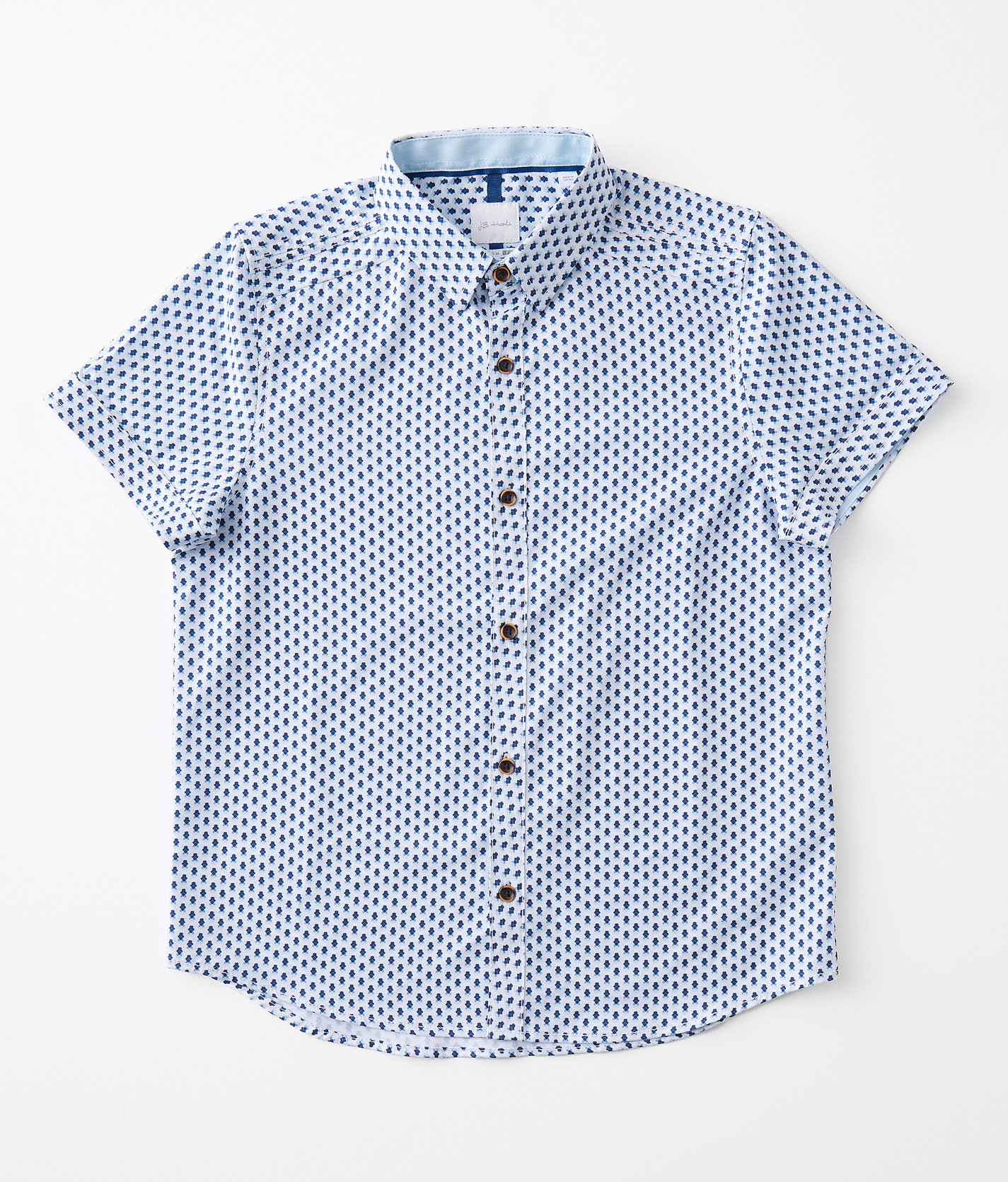 Boys - J.B. Holt Performance Stretch Shirt - Boy's Shirts in White Navy