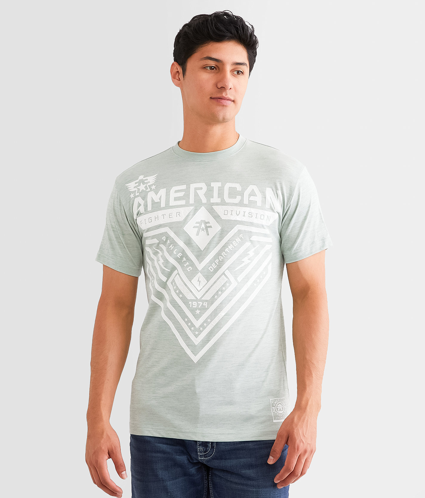 American Fighter Crystal River T-Shirt - Men's T-Shirts in Iceberg Green Zephr