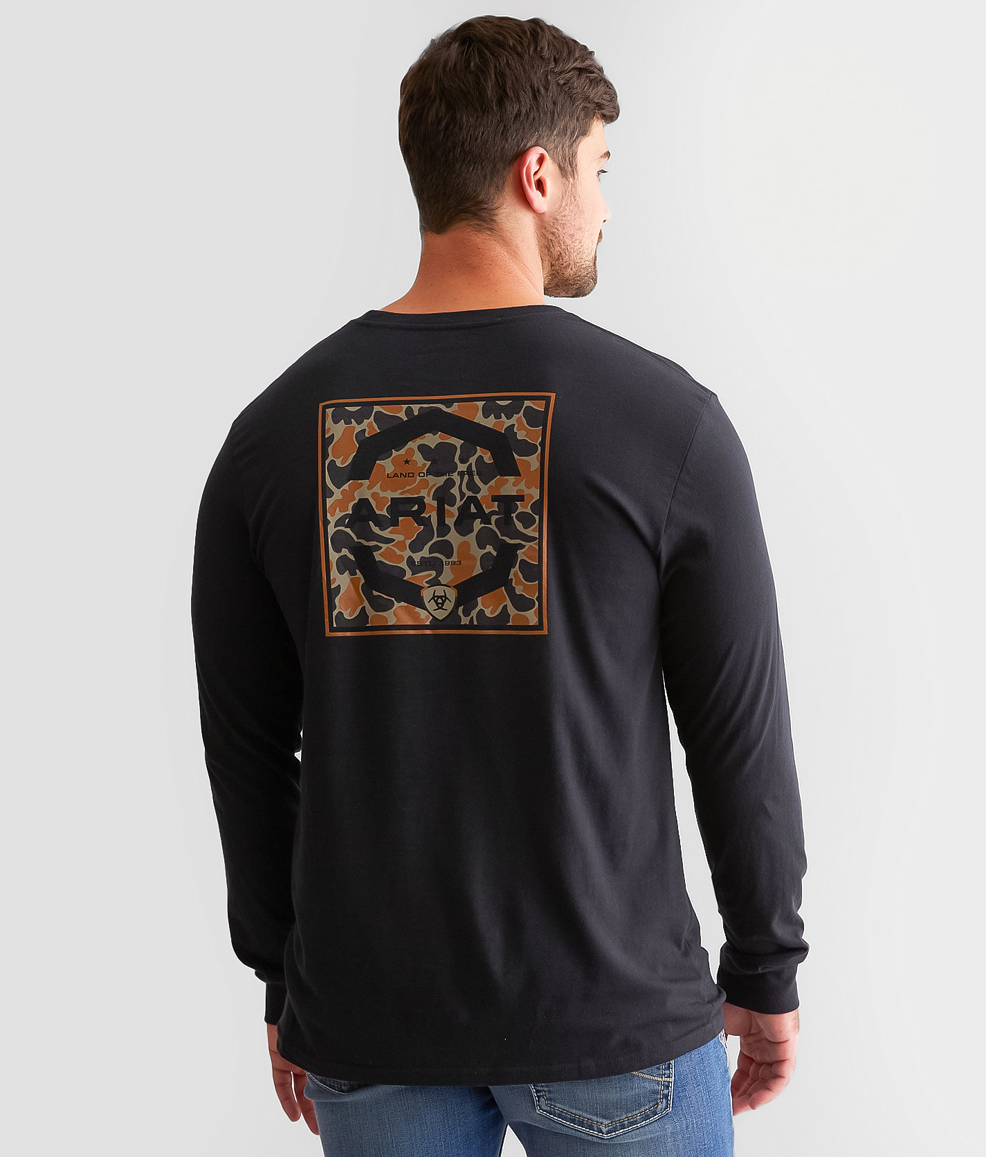 Ariat Square Duck T-Shirt - Men's T-Shirts in Black