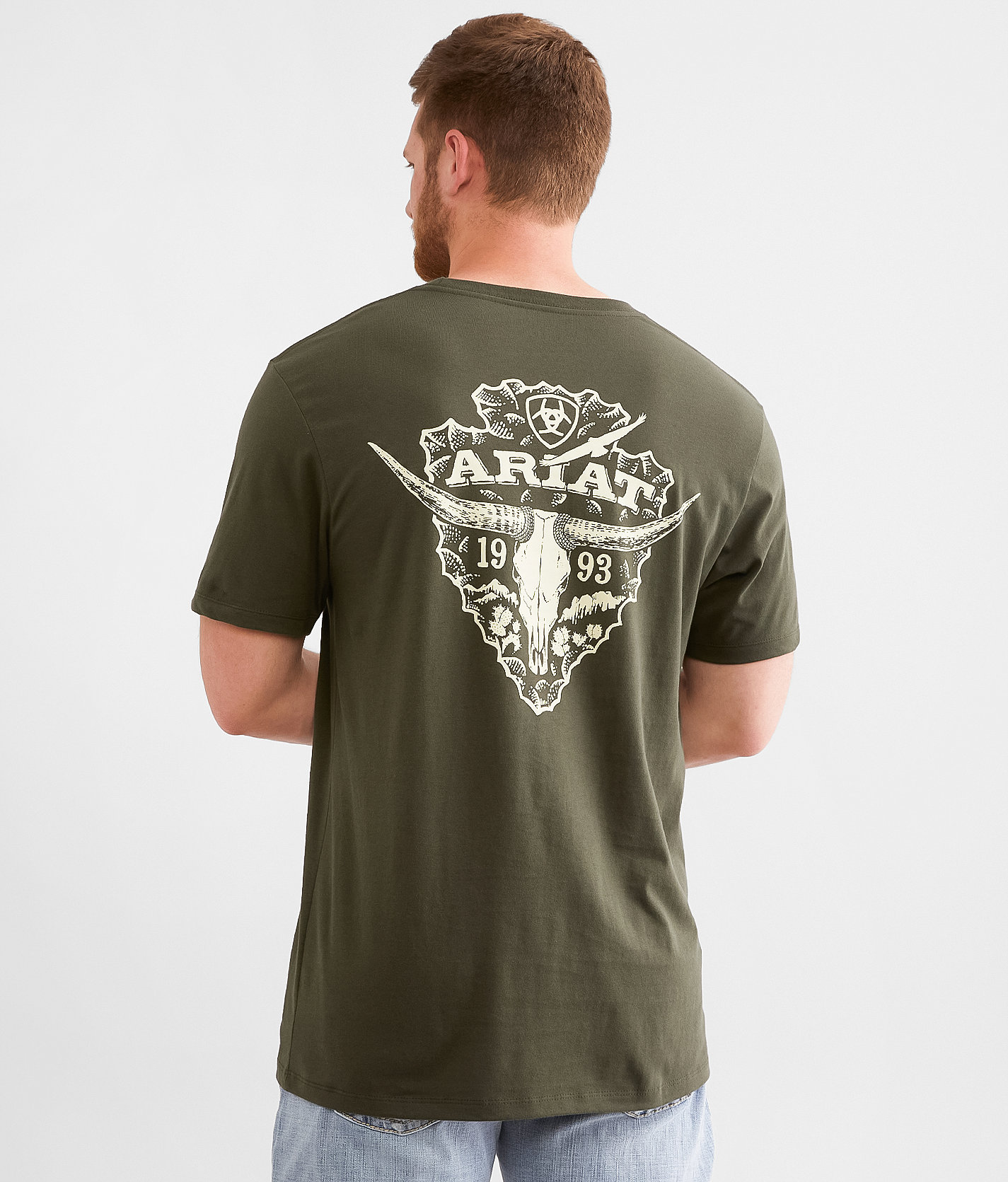 Ariat Arrowhead T-Shirt - Men's T-Shirts in Forest Night