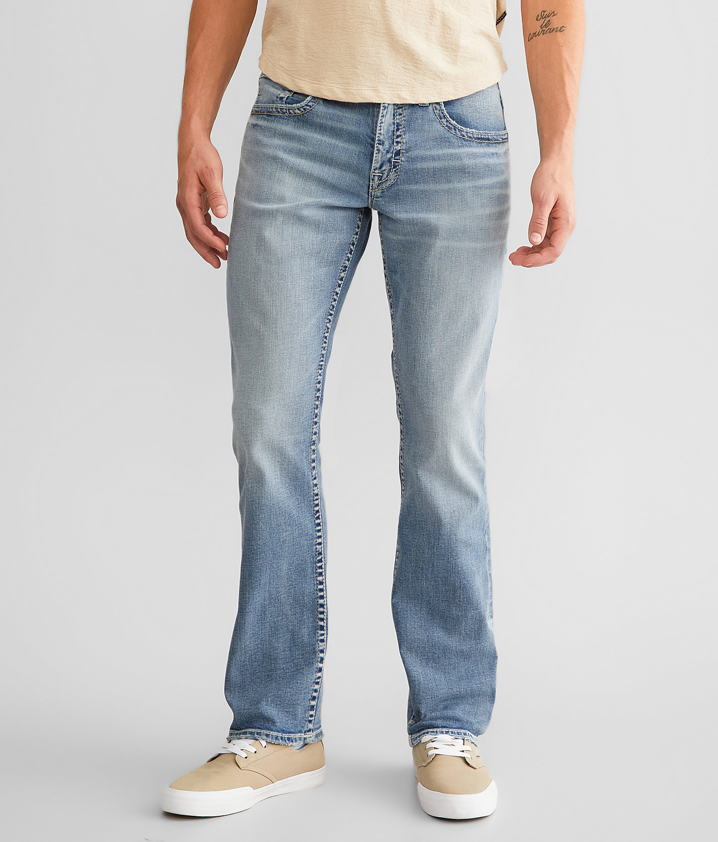 BKE Jake Straight Stretch Jean - Men's Jeans in Clarence