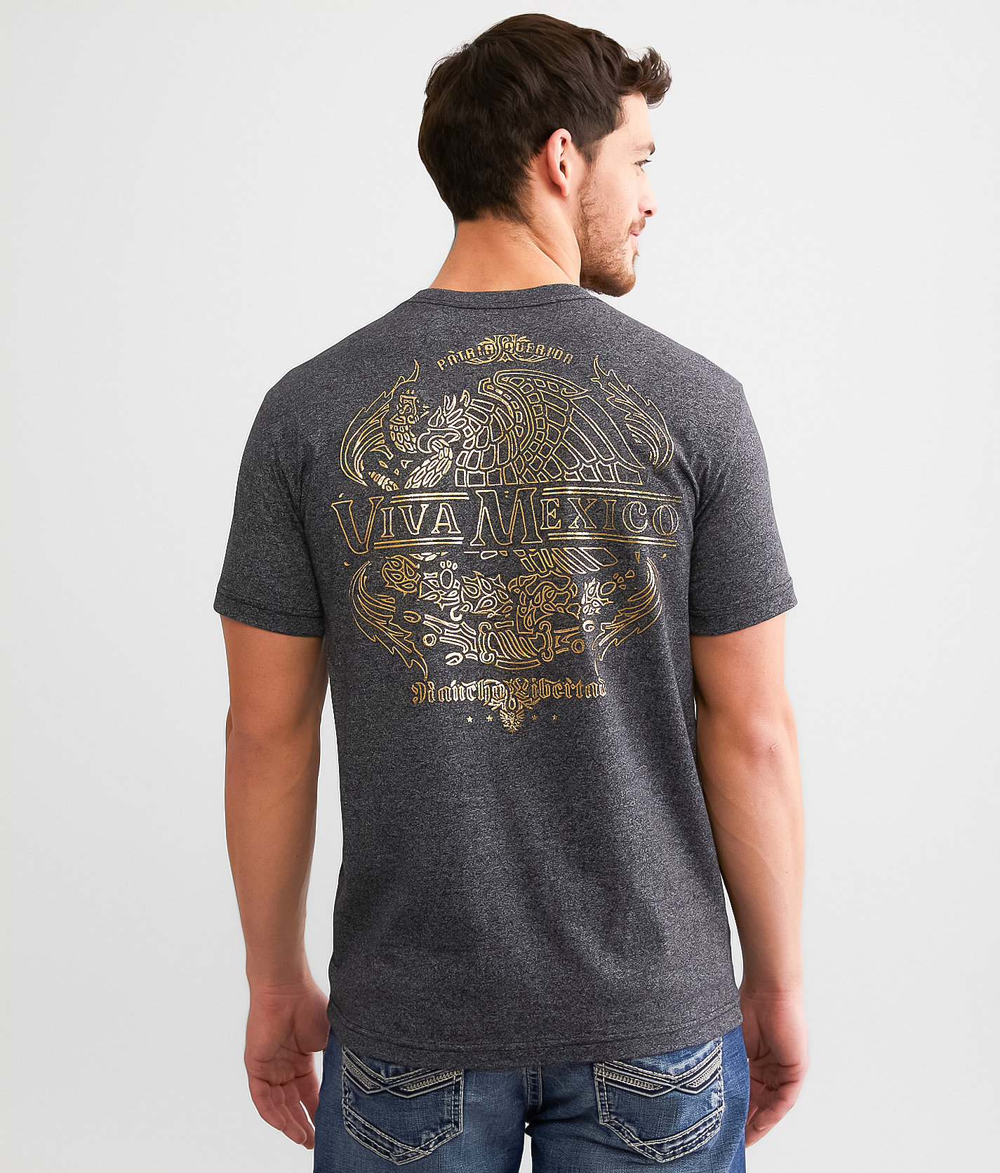 Freedom Ranch Patria Querida T-Shirt - Men's T-Shirts in Black