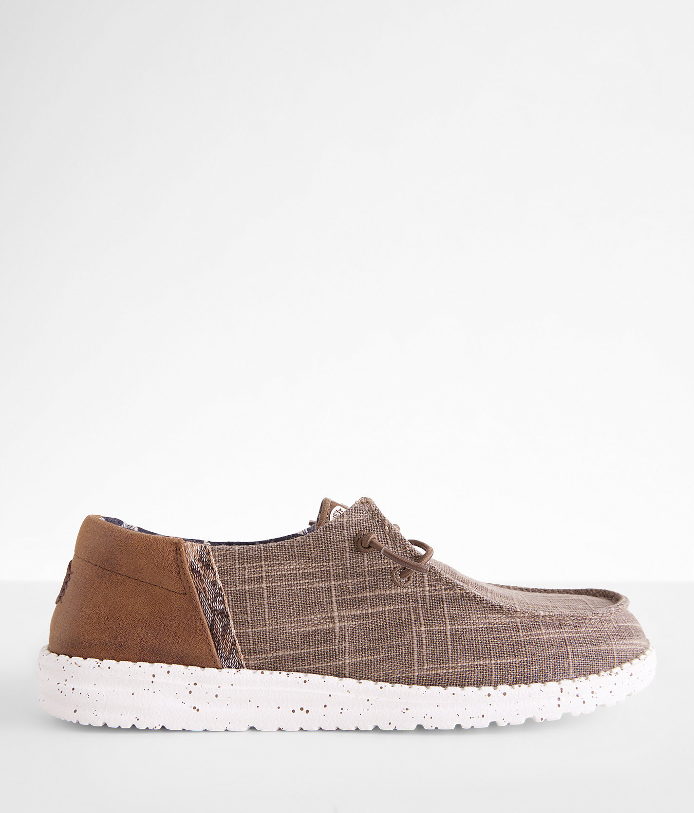 HEYDUDE™ Wendy Funk Olympia Shoe - Women's Shoes in Linen Dark Brown