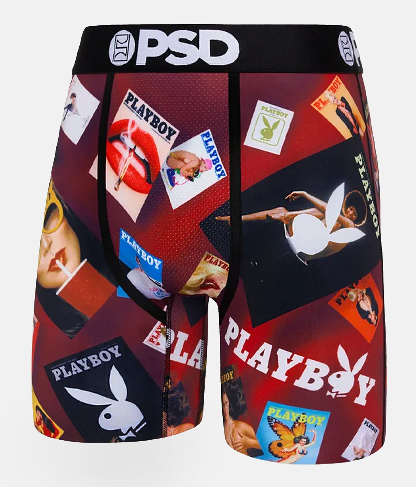 PSD Playboy Life Stretch Boxer Briefs - Men's Boxer Briefs in Multi