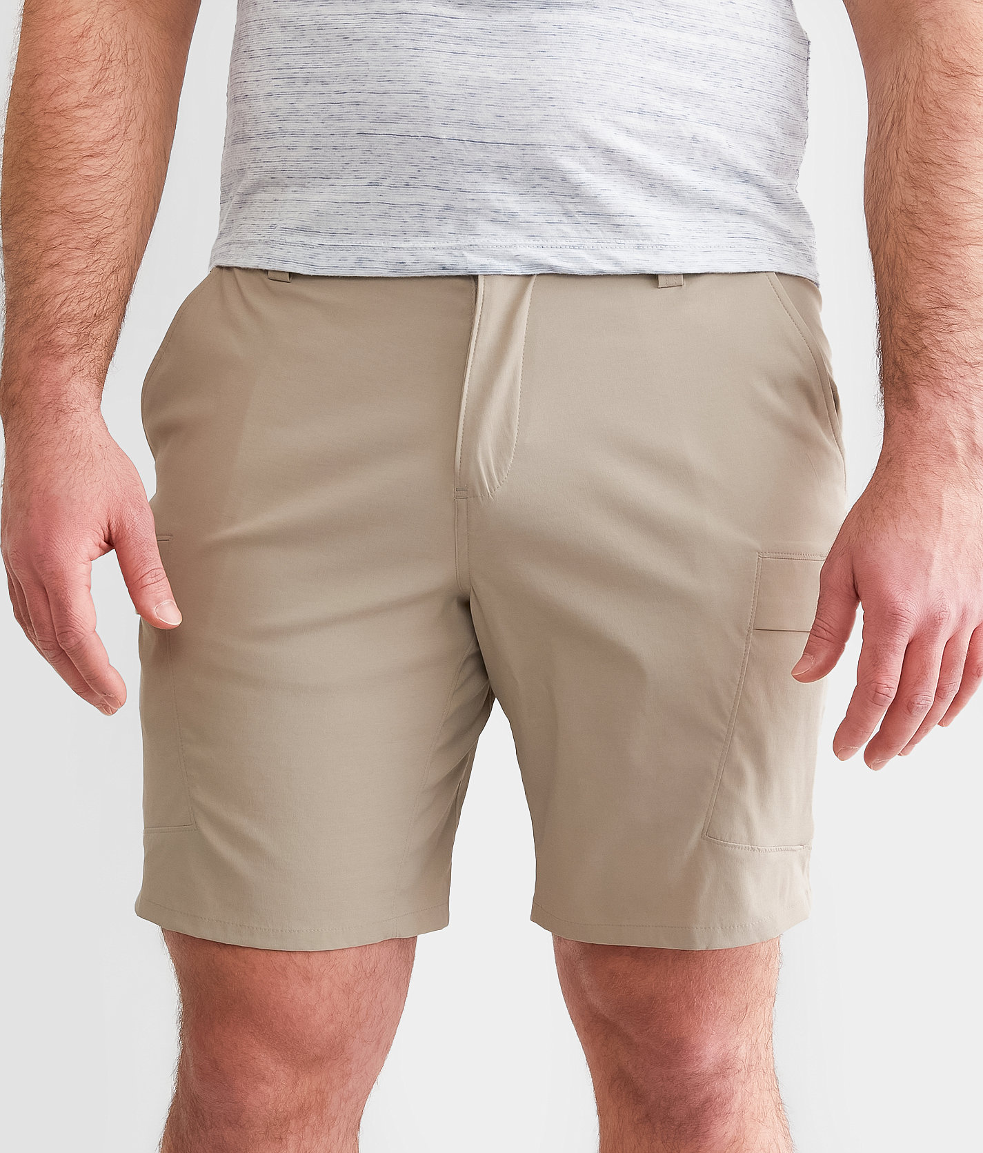Under Armour® Fish Hunter 2.0 Cargo Short - Men's Shorts in Timberwolf Taupe Silt