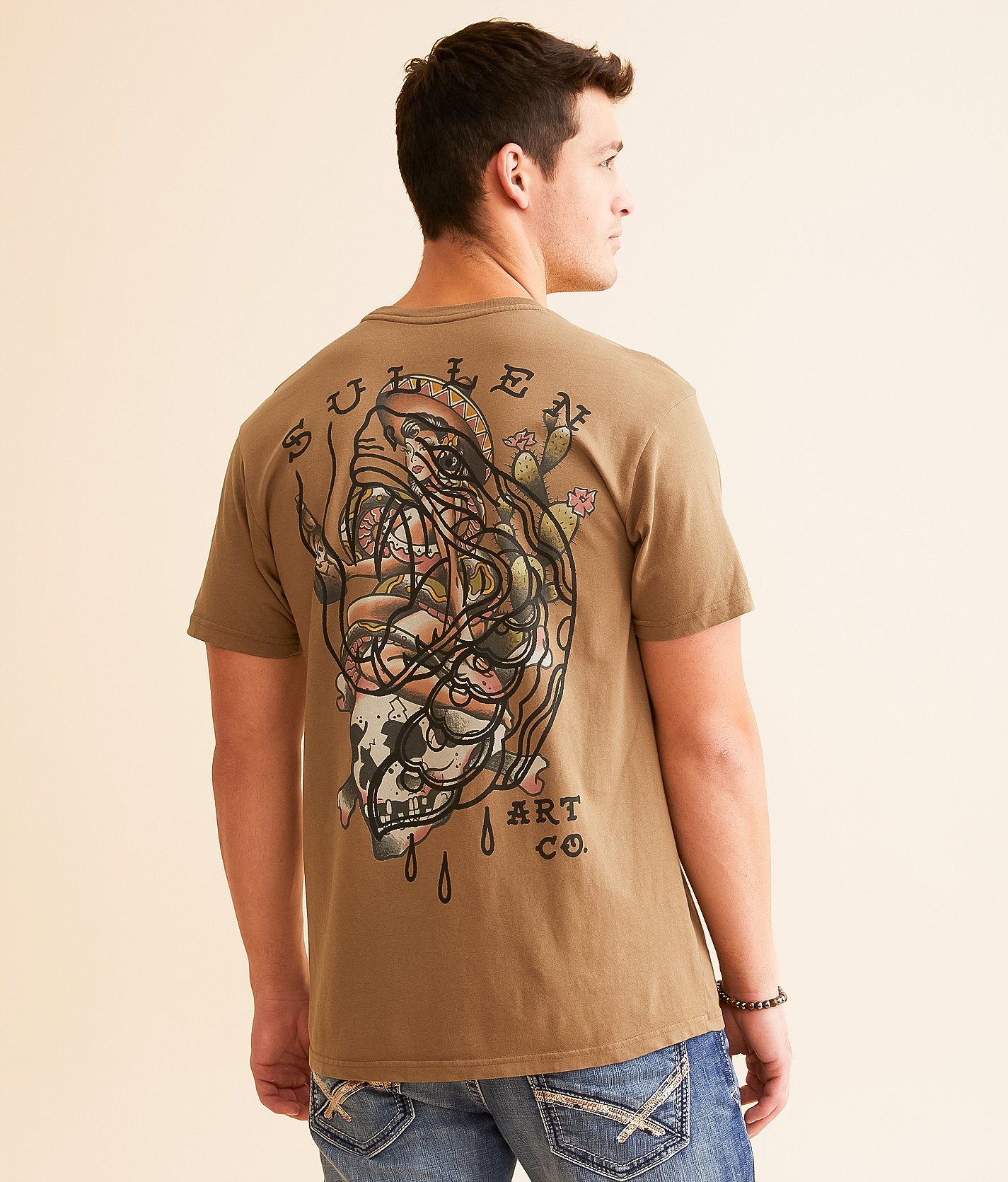 Sullen Senorita Blastover T-Shirt - Men's T-Shirts in Timberwolf
