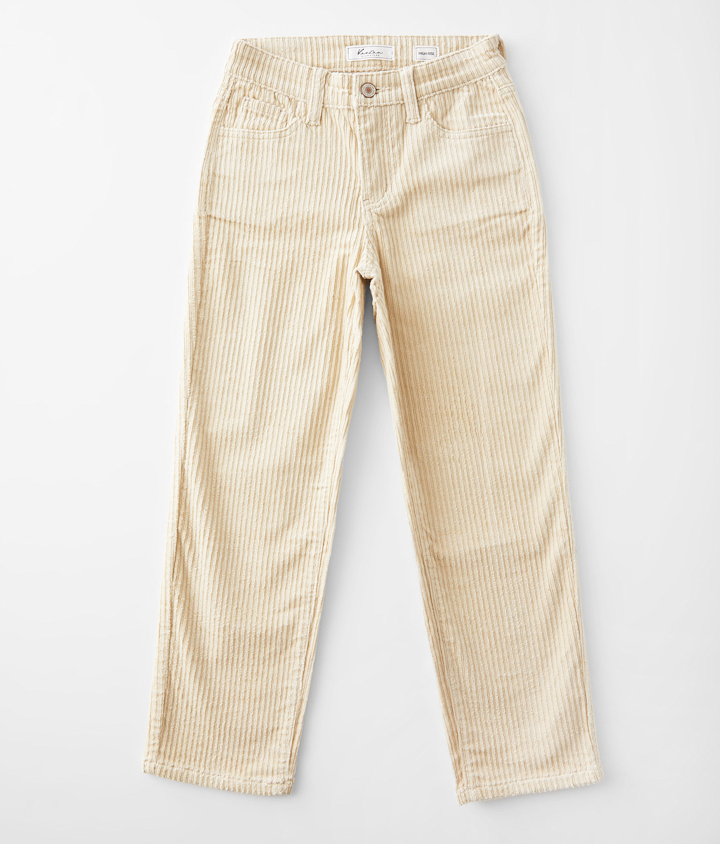 Girls - KanCan Signature High Rise Cropped Straight Pant - Girl's Pants in Nora