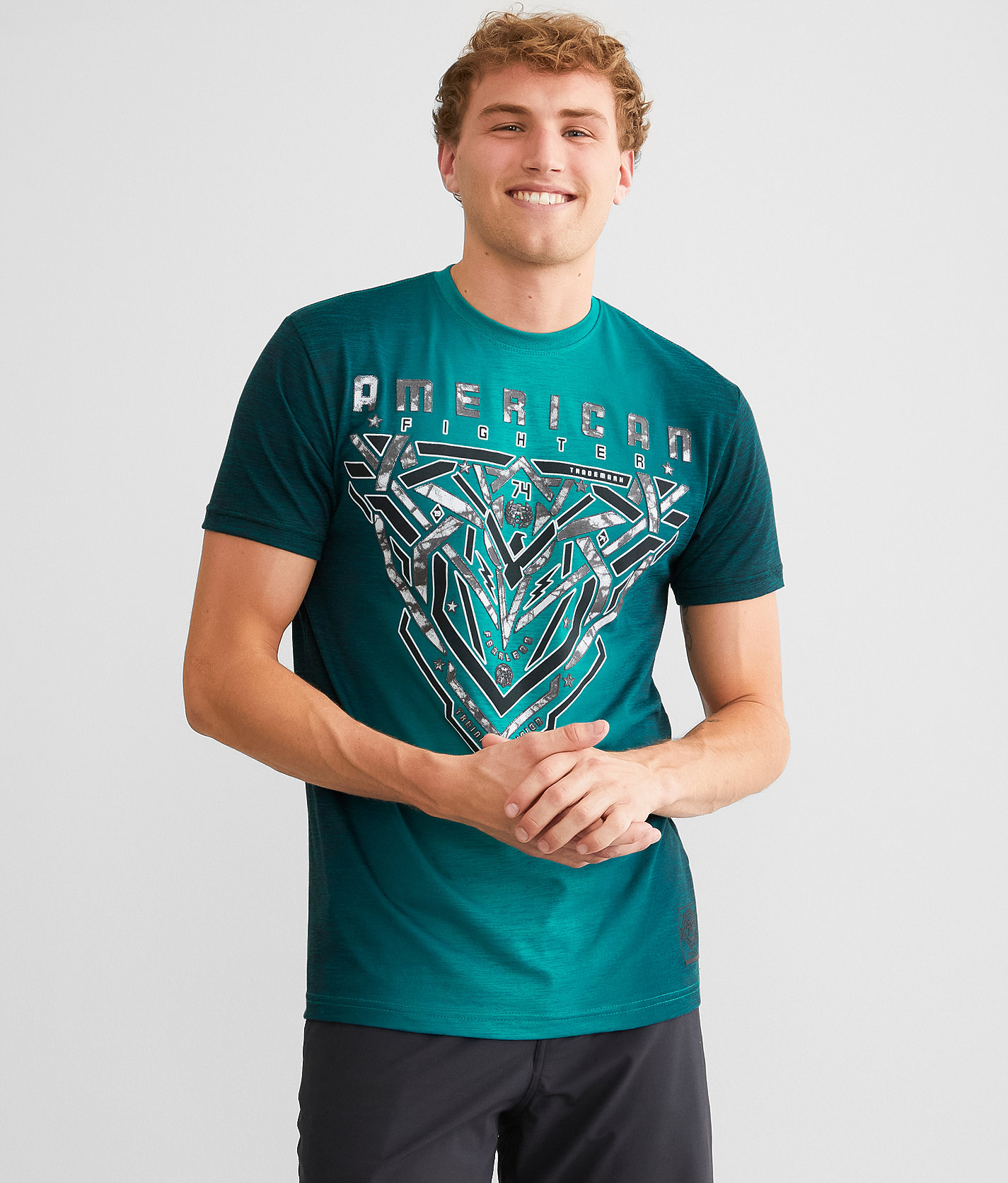 American Fighter Heaton T-Shirt - Men's T-Shirts in Jungle Teal
