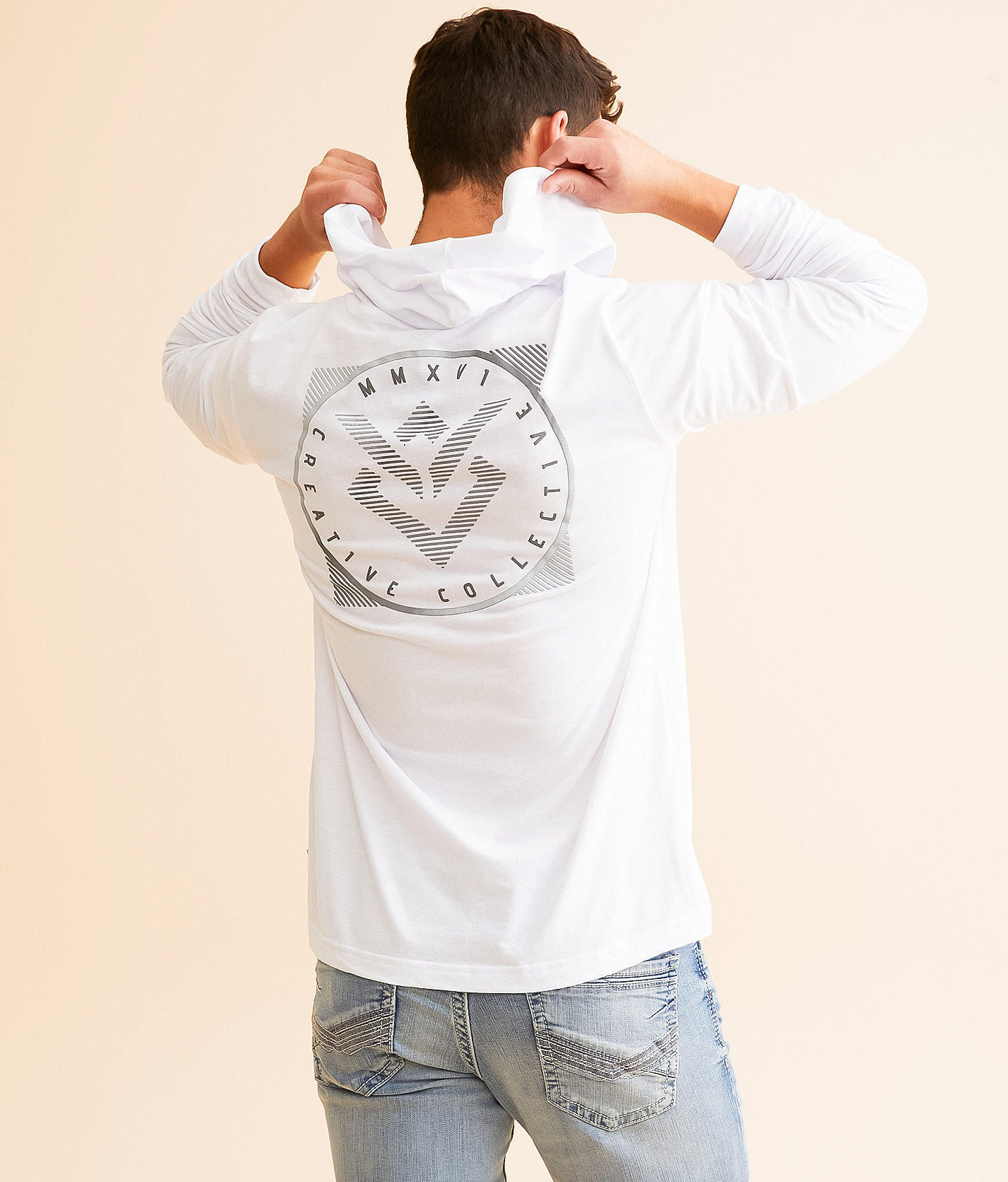 Veece Titanium Hoodie - Men's Sweatshirts in White