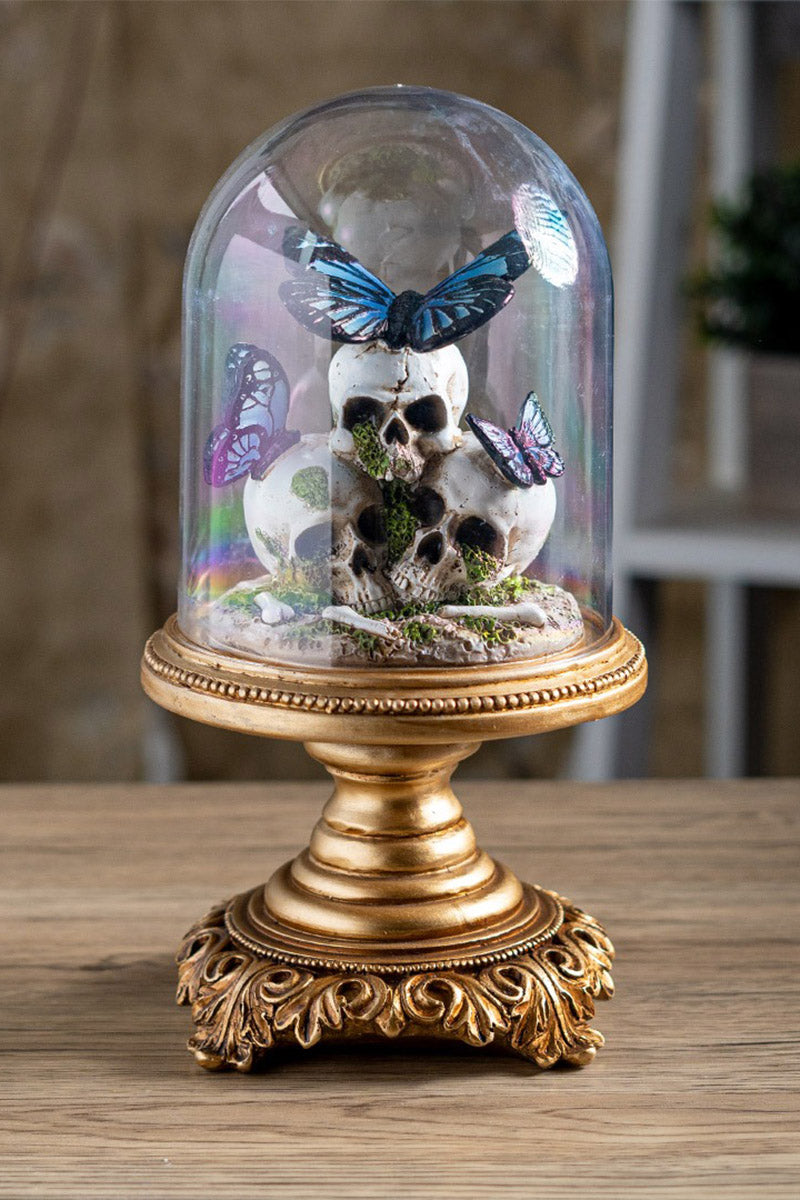 Butterfly Skull Cloche