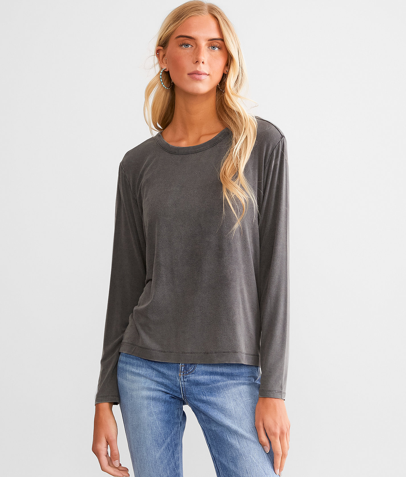 White Crow Samantha Top - Women's Shirts & Blouses in Vintage Black