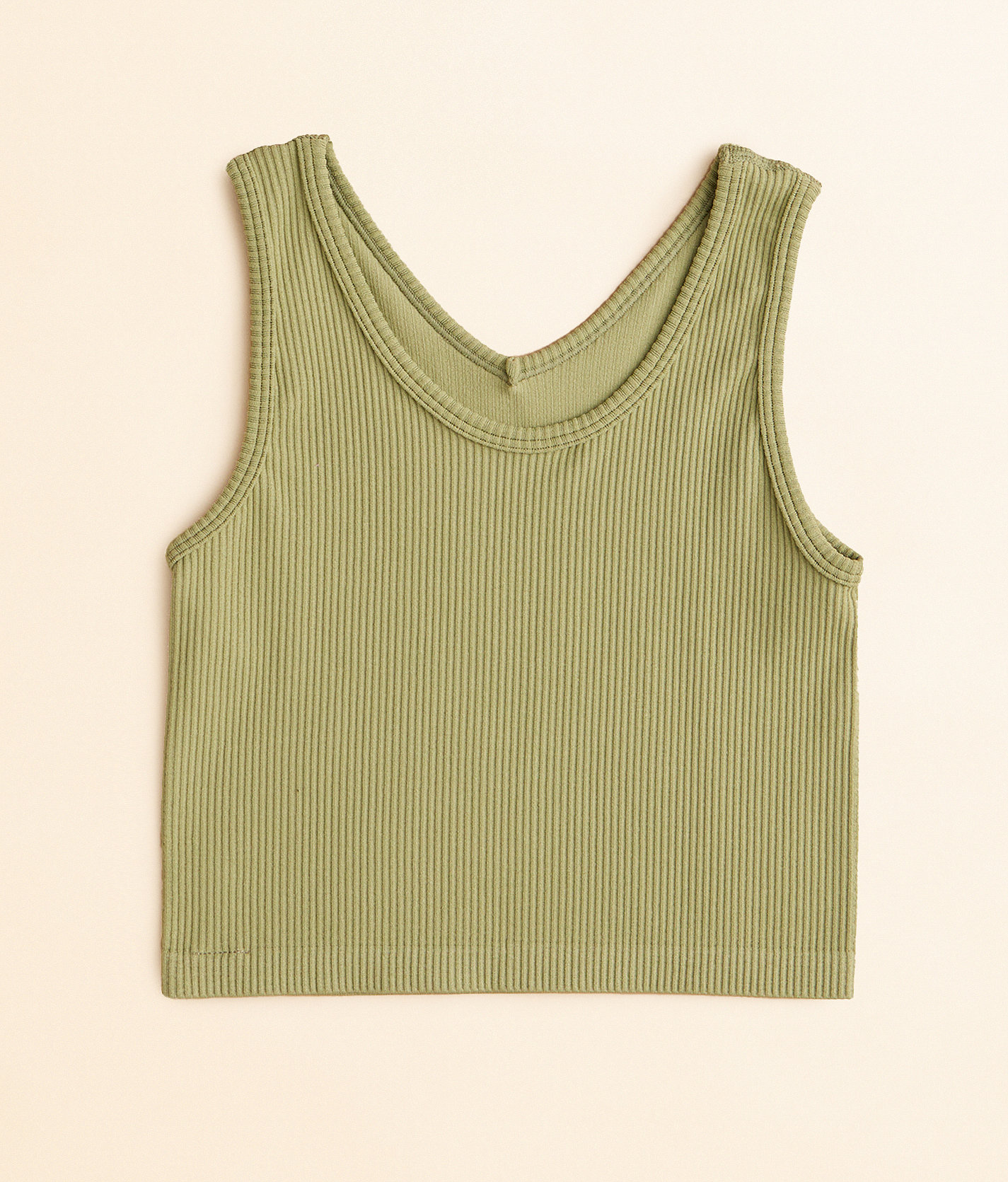 Girls - Suzette Ribbed Stretch Brami - Girl's Bramis & Bralettes in Sage