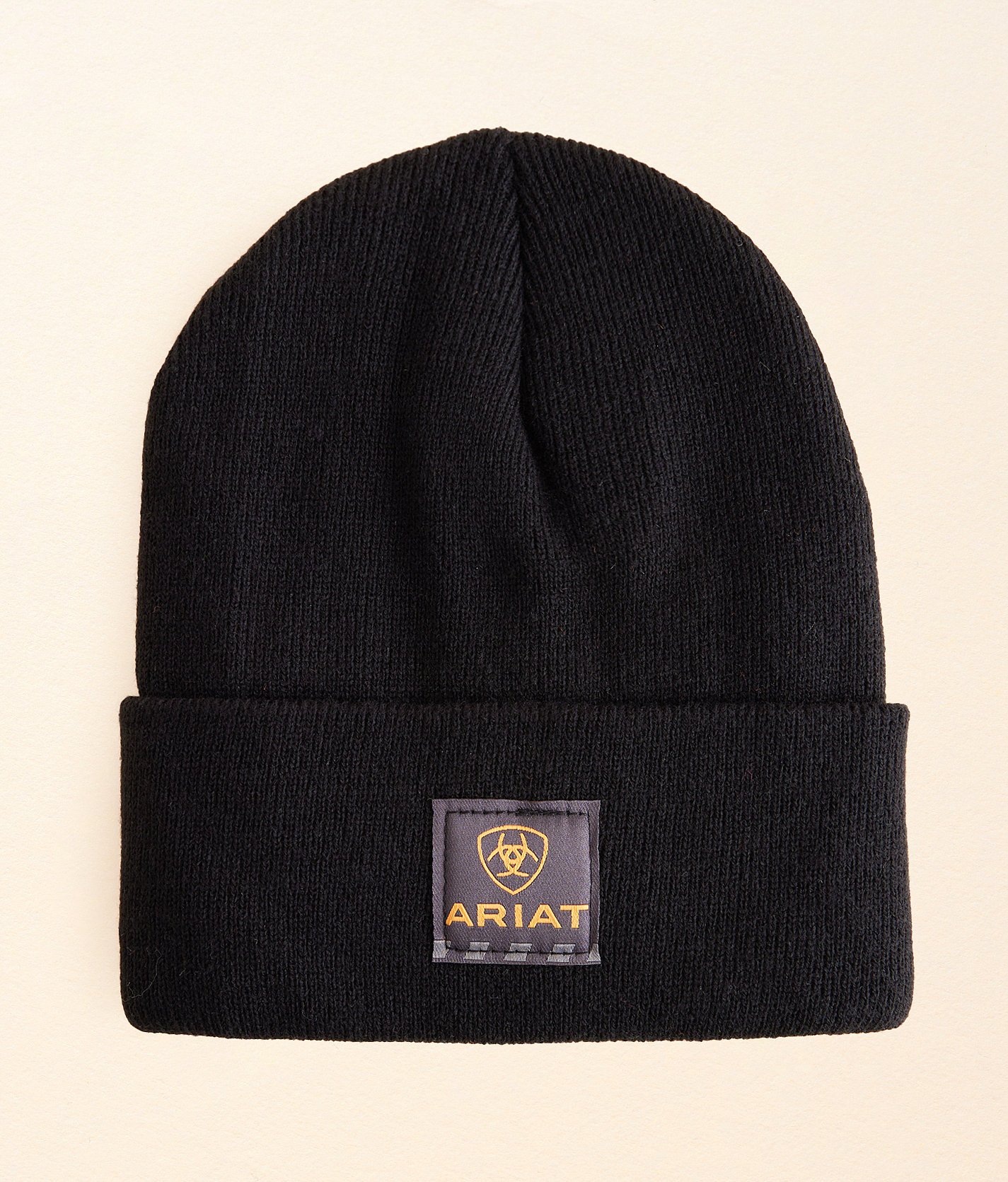 Ariat Rebar Work Beanie - Men's Hats in Black