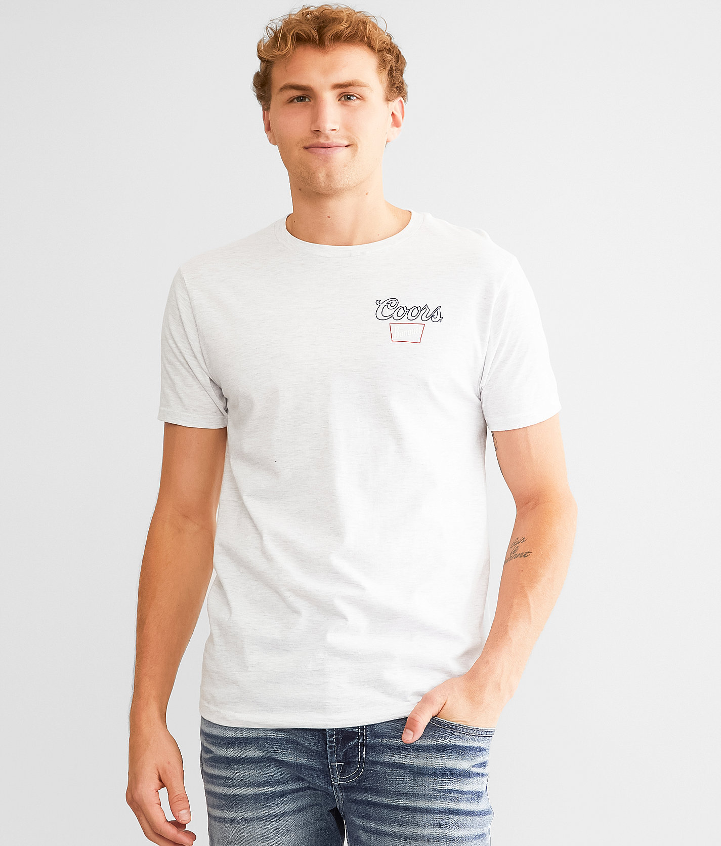 tee luv Coors® Banquet Rodeo T-Shirt - Men's T-Shirts in Ash