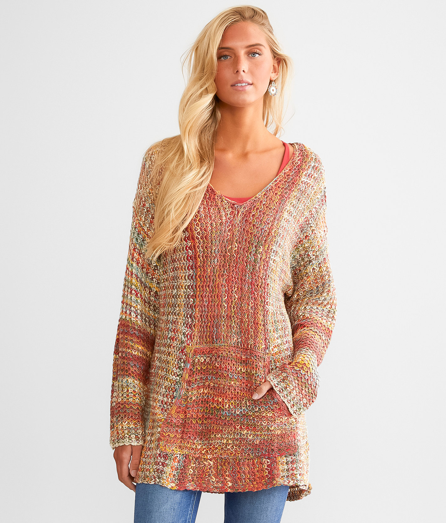 Angie Space Dye Sweater - Women's Sweaters in Multi