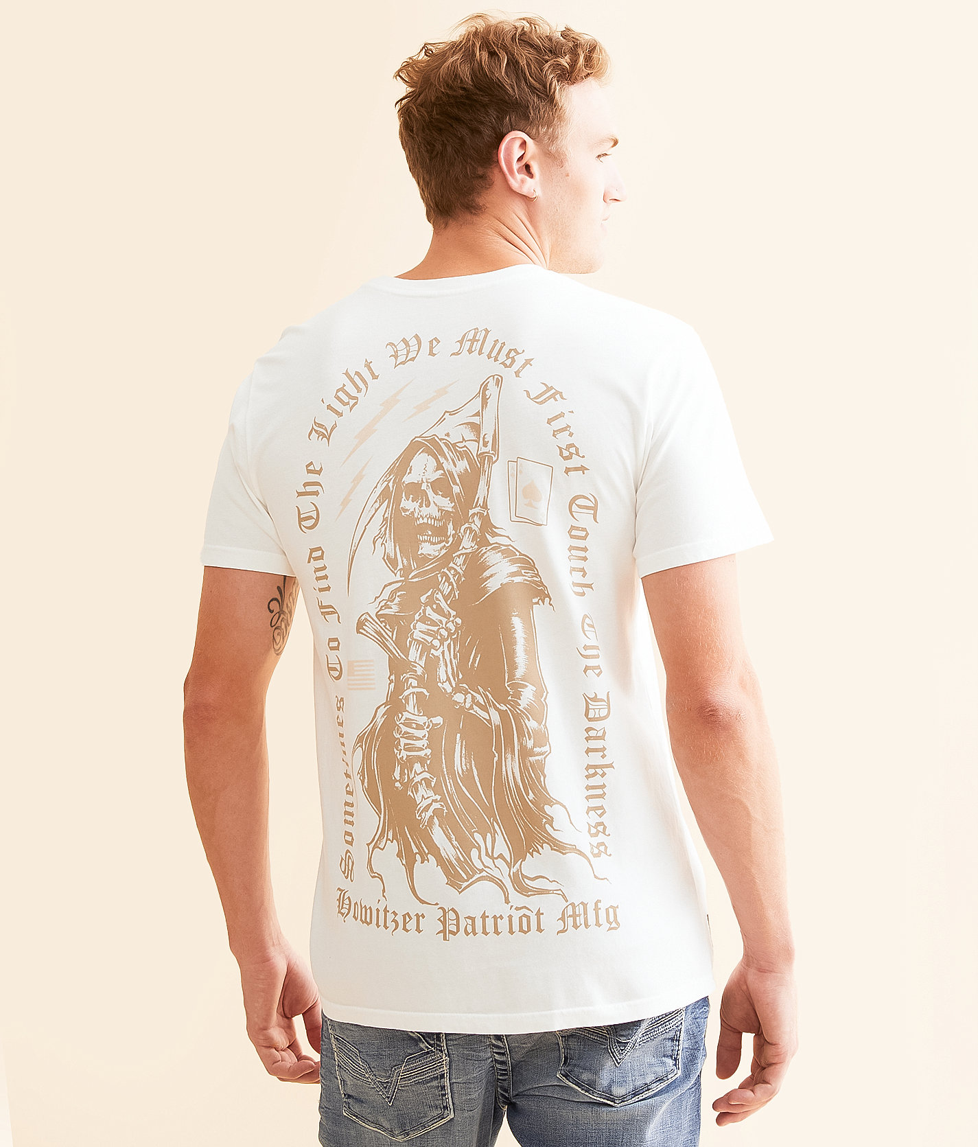 Howitzer Find The Light T-Shirt - Men's T-Shirts in Antique White