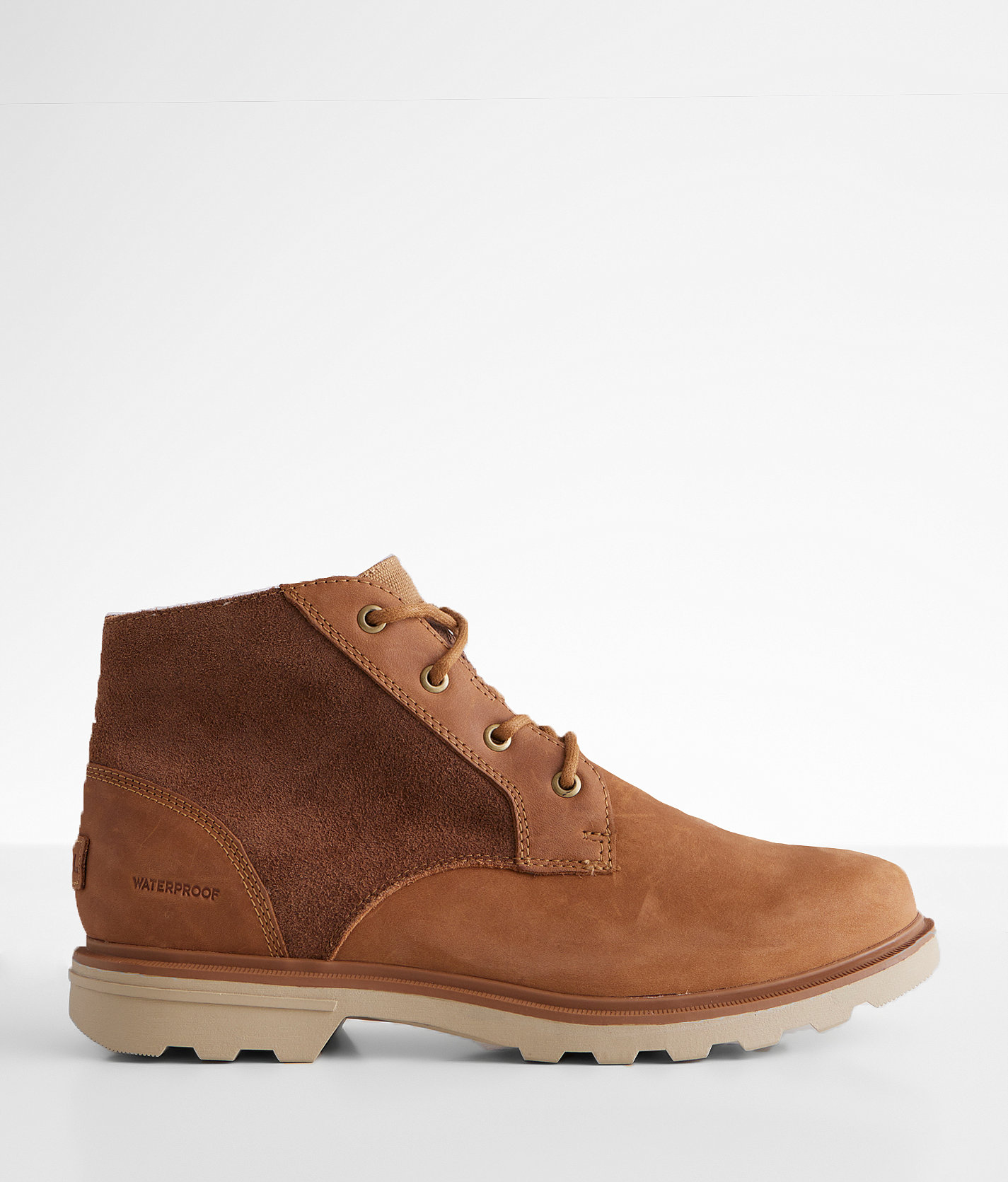 Sorel Carson™ Leather Chukka Boot - Men's Shoes in Elk Oatmeal