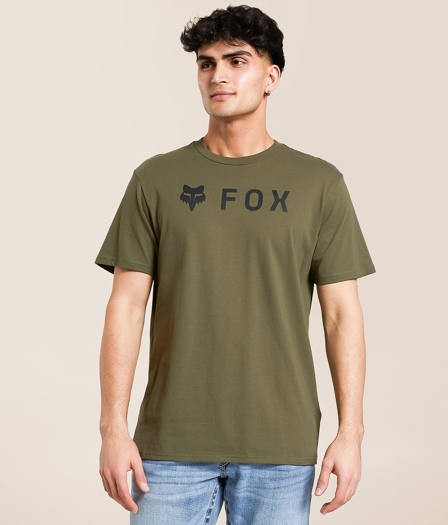 Fox Racing Absolute T-Shirt - Men's T-Shirts in Olive Green