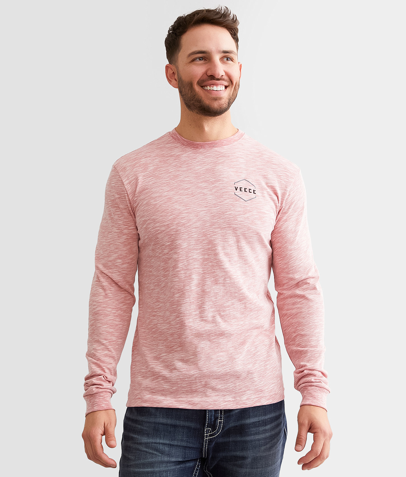 Veece Vapor T-Shirt - Men's T-Shirts in Equestrian Red White