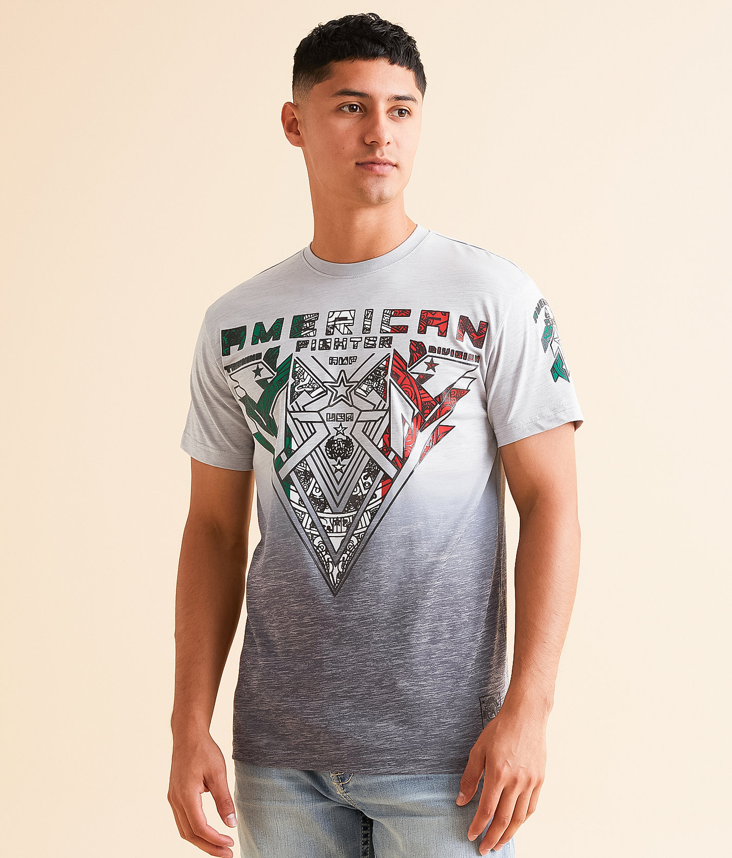 American Fighter Braidwood T-Shirt - Men's T-Shirts in Mist Grey