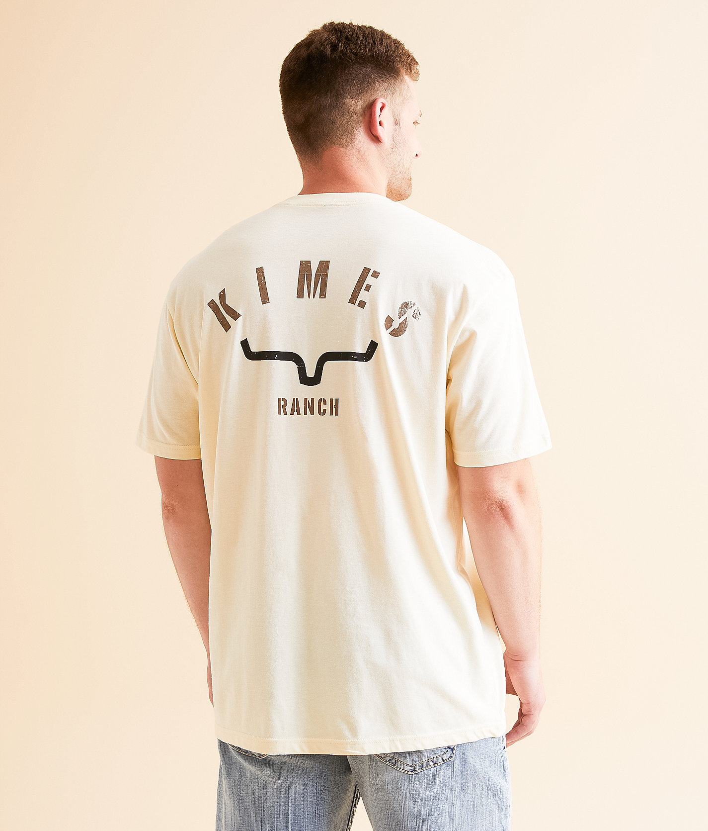 Kimes Ranch Cut Through T-Shirt - Men's T-Shirts in Natural