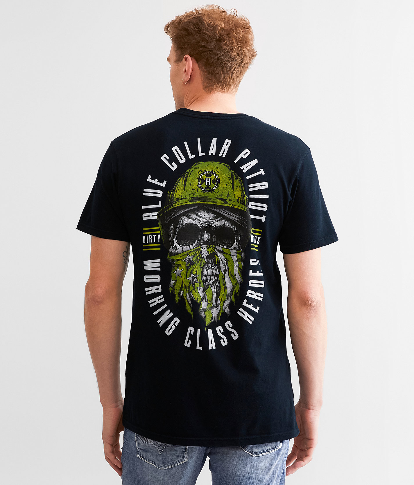 Howitzer Working Heroes T-Shirt - Men's T-Shirts in Obsidian