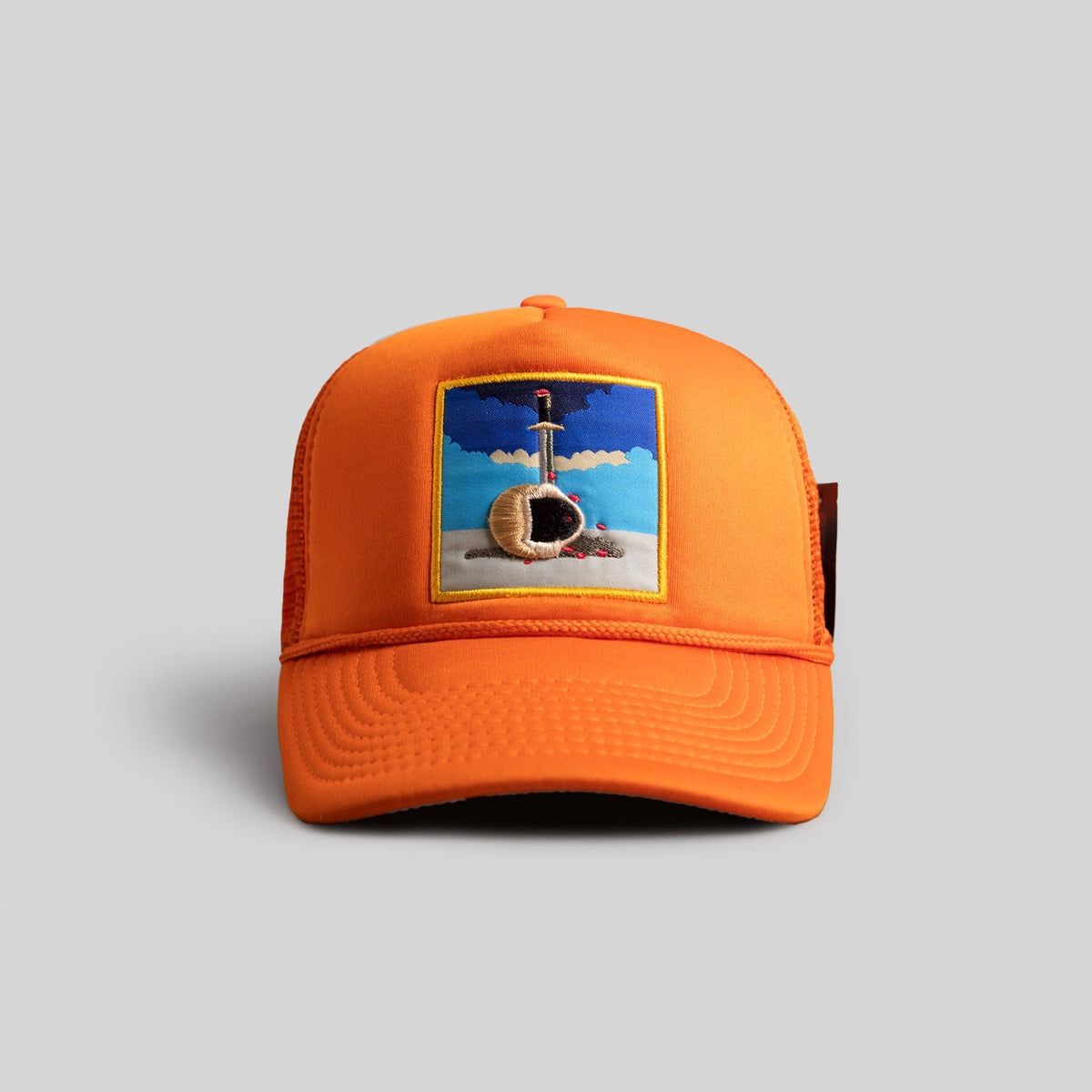FIELD GRADE X KURVE STUDIO HEAVY IS the HEAD ORANGE TRUCKER