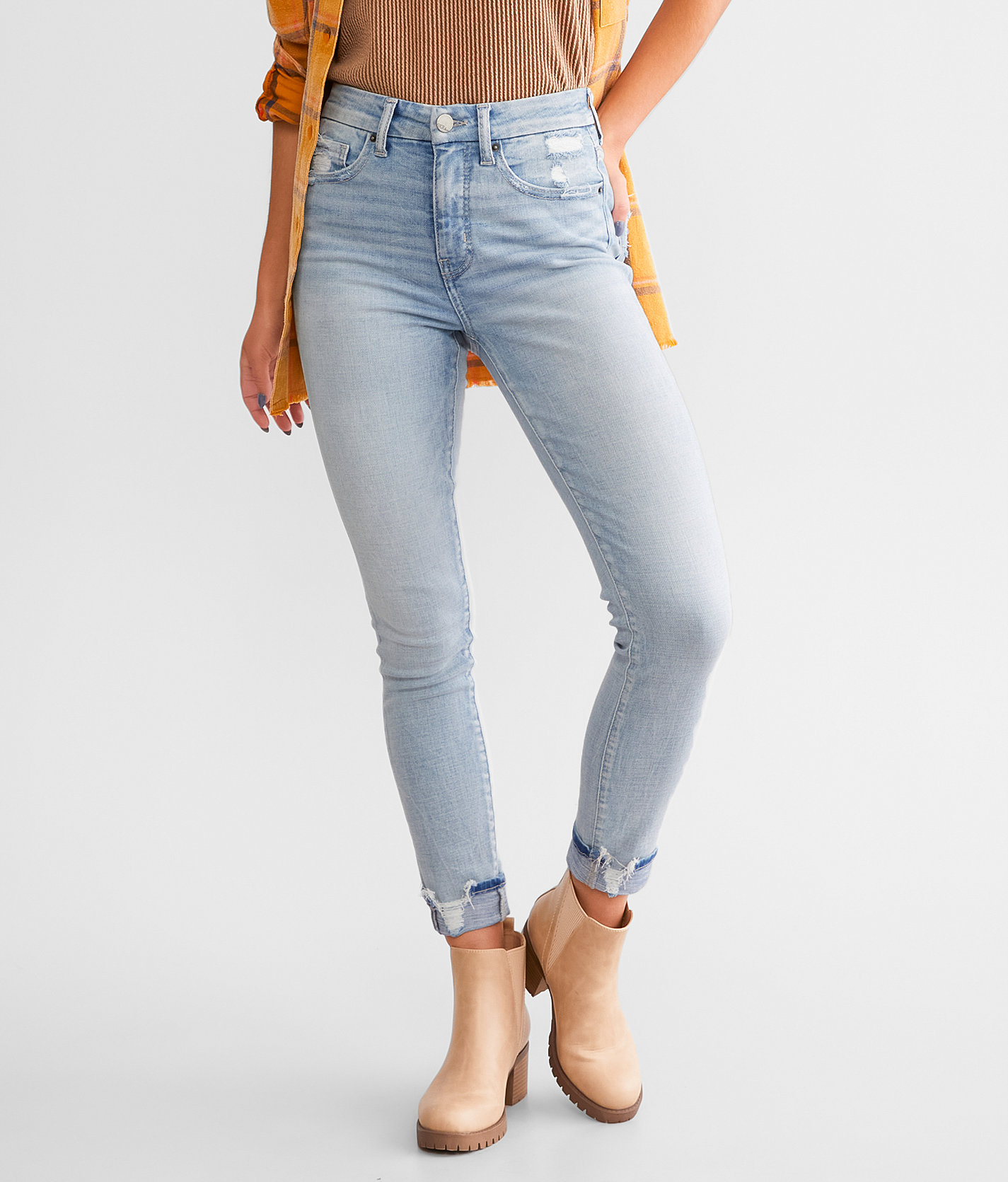 BKE Billie Ankle Skinny Stretch Jean - Women's Jeans in Morel 7