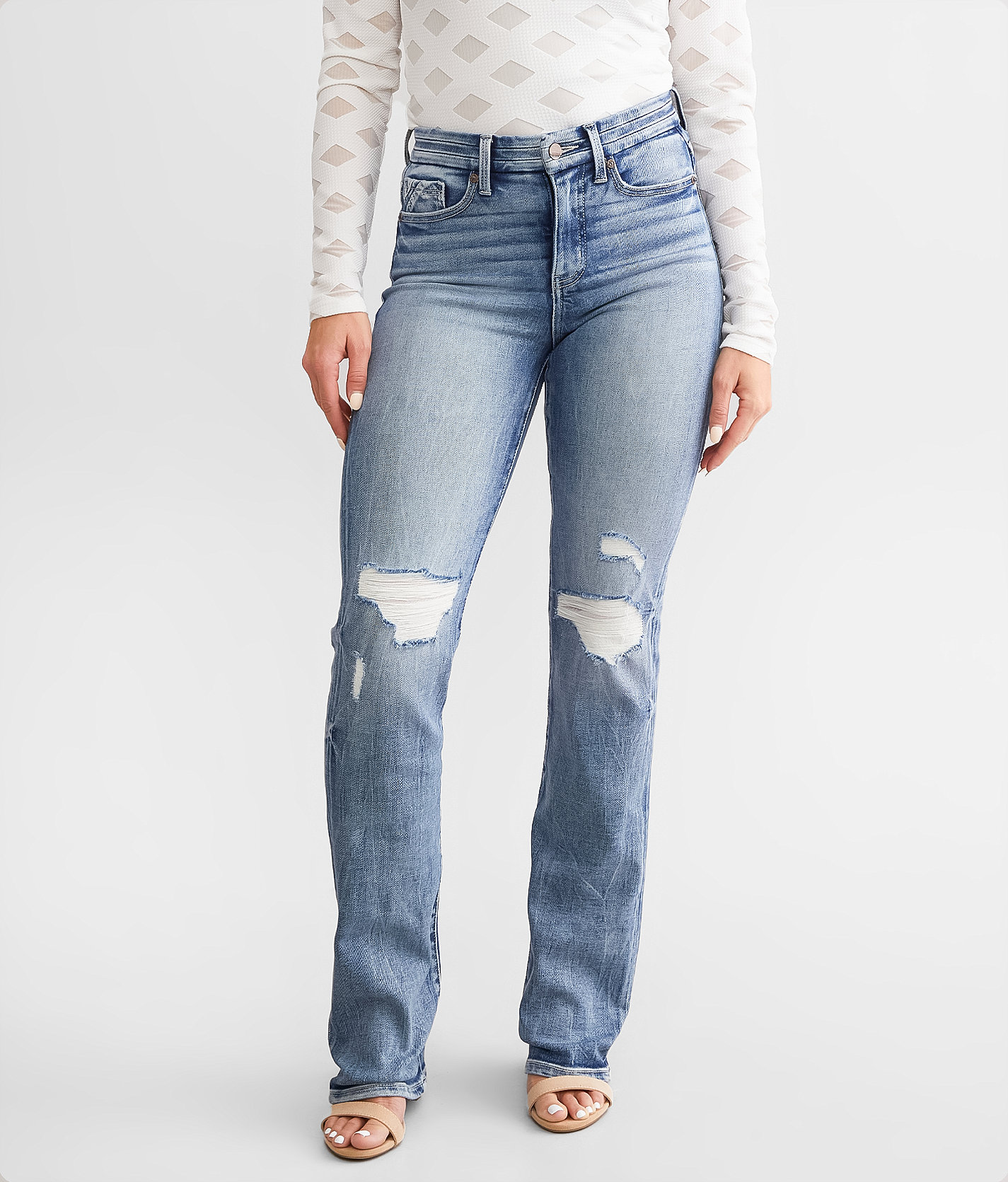 Buckle Black Fit No. 75 Tailored Boot Stretch Jean - Women's Jeans in Yeadon