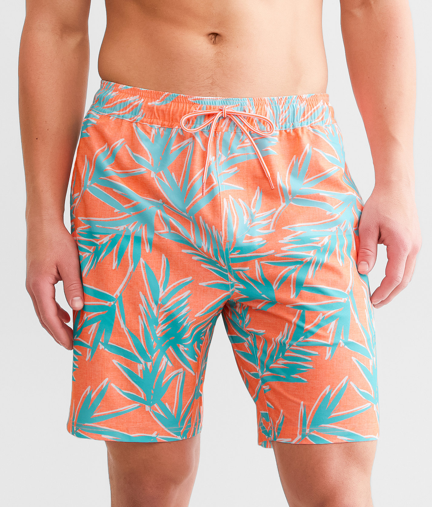 Departwest Tropical Swim Trunks - Men's Swimwear in Punch