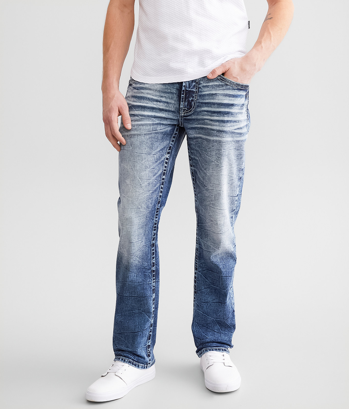 Salvage Mayhem Straight Stretch Jean - Men's Jeans in Melissa