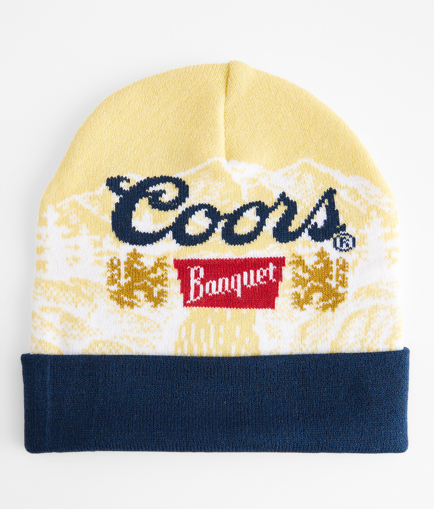 H3 Sportgear Coors® Banquet Beanie - Men's Hats in Yellow Navy