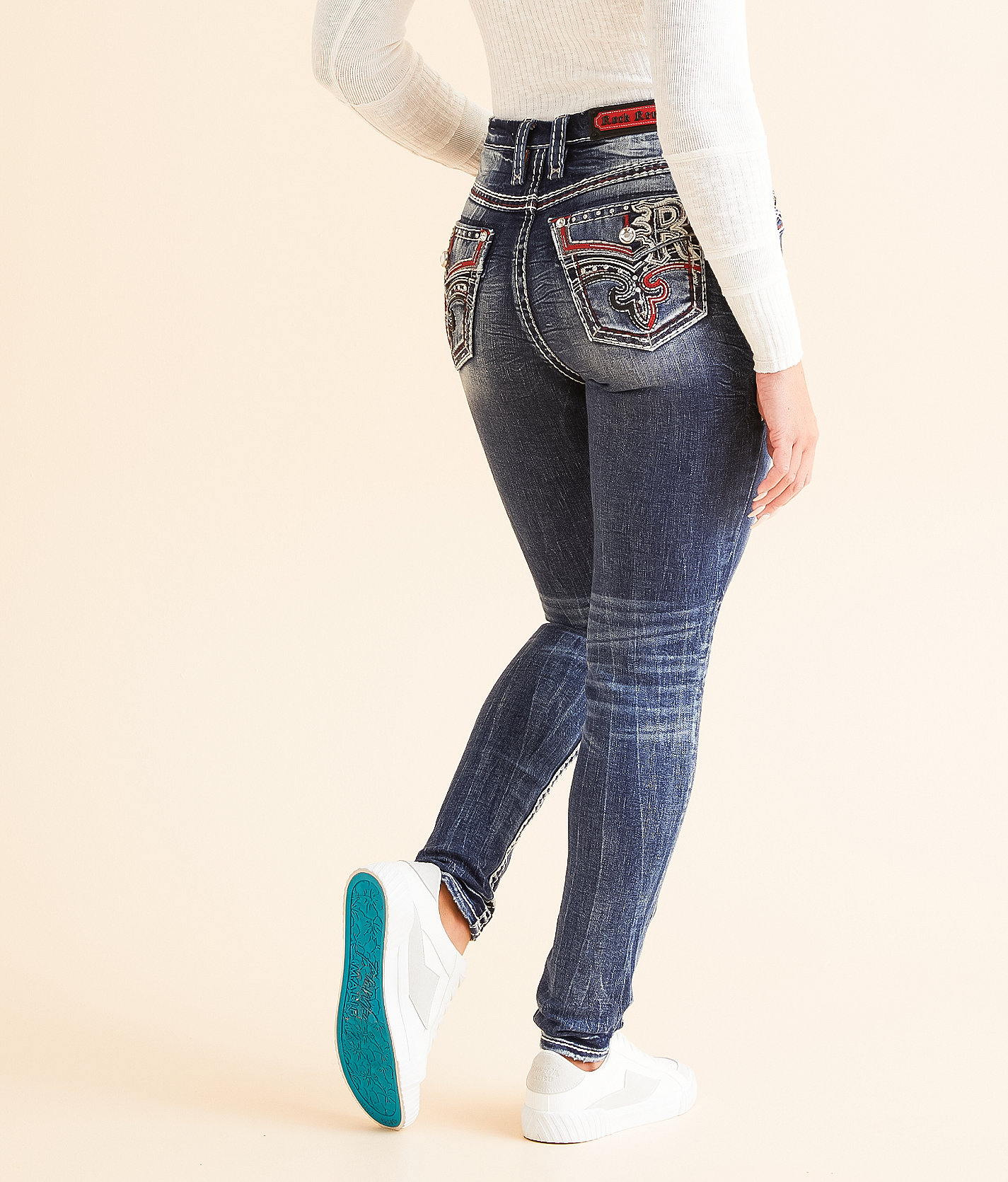 Rock Revival Aerith Curvy High Rise Skinny Stretch Jean - Women's Jeans in Aerith HS200