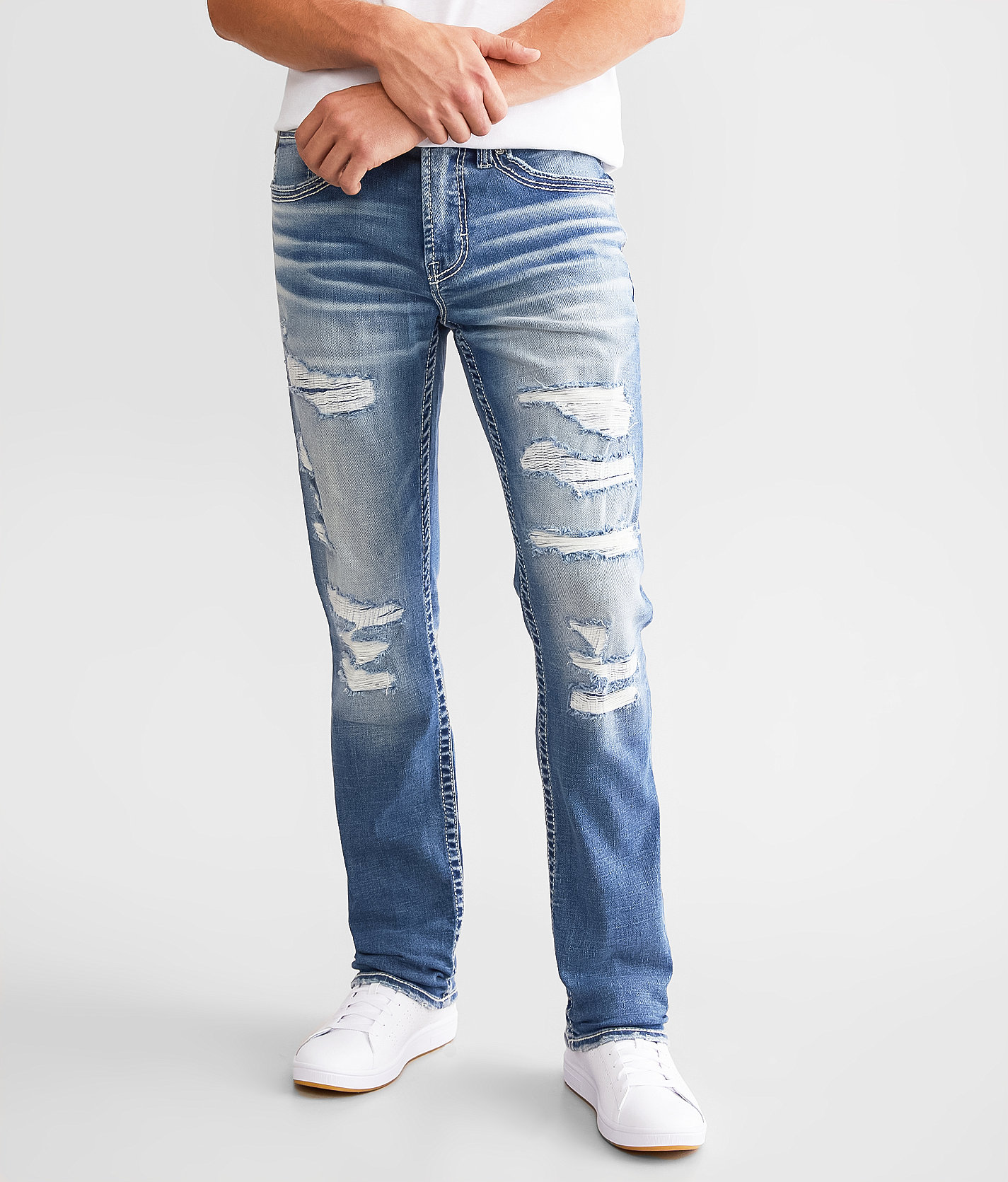 Salvage Riot Taper Stretch Jean - Men's Jeans in Thebes