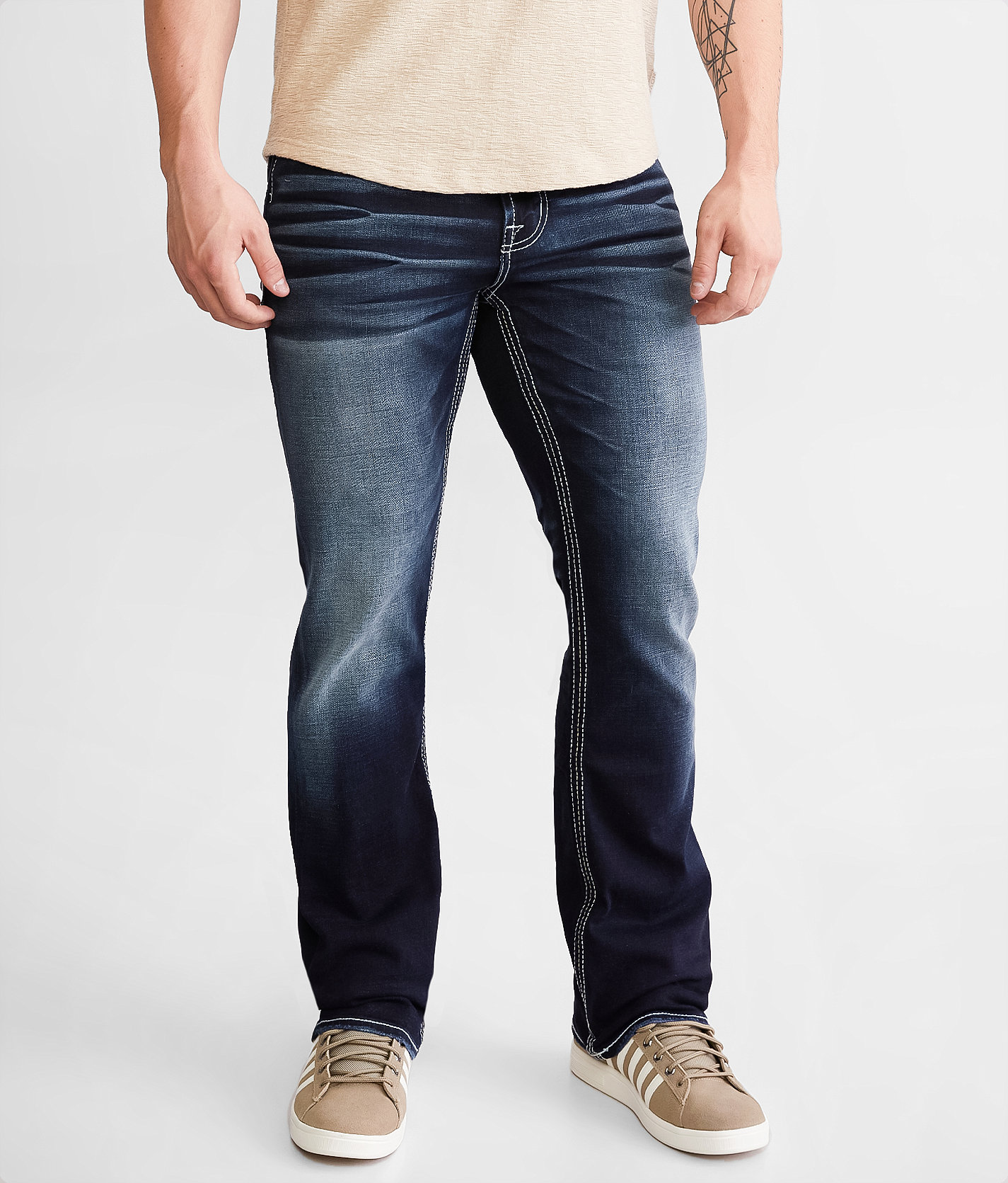 Salvage Riot Boot Stretch Jean - Men's Jeans in Thermi