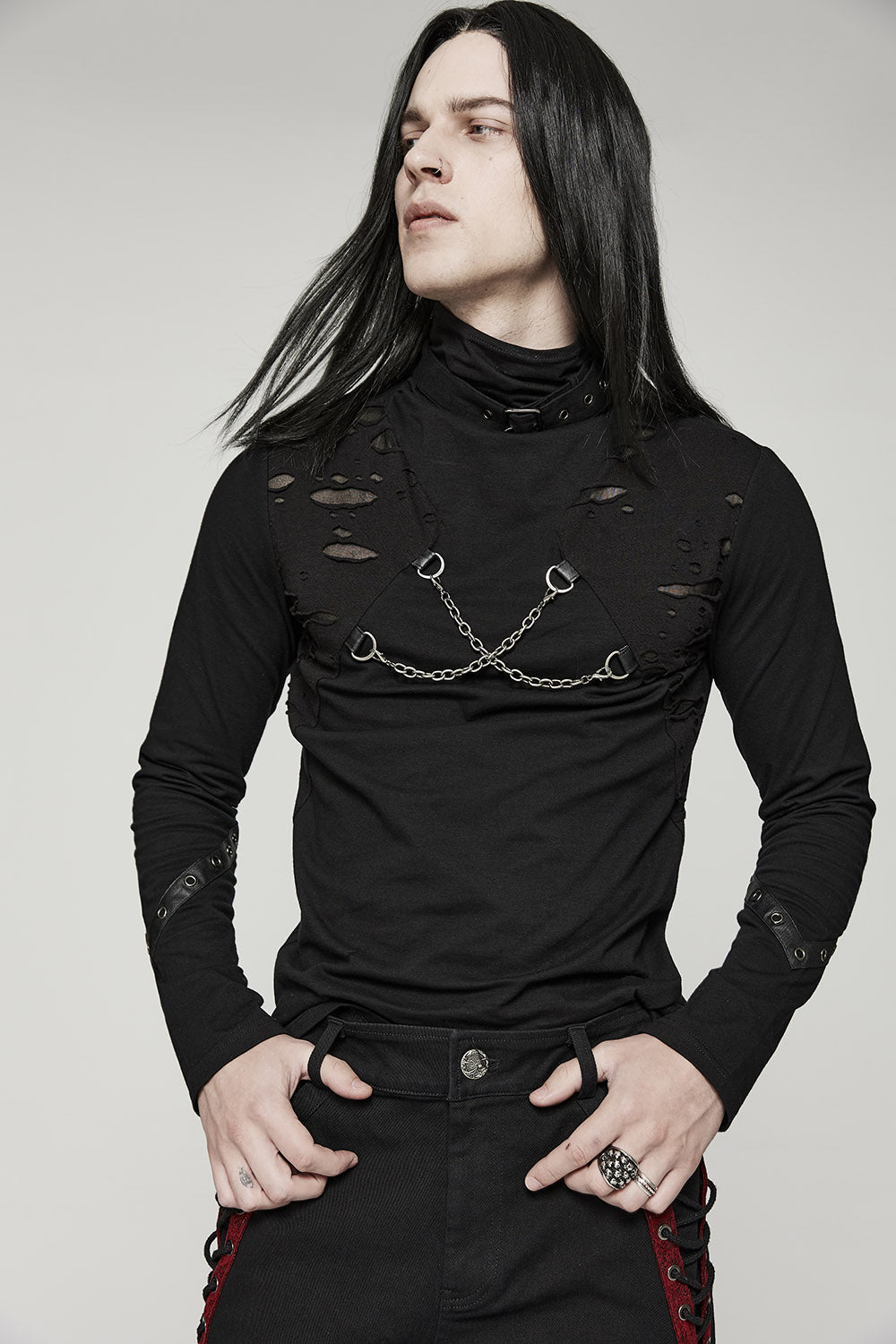 Death Hunter Distressed Top