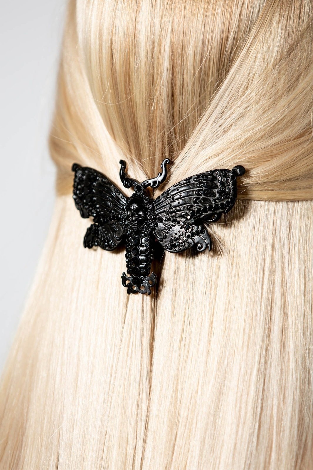 Death Moth Barrette