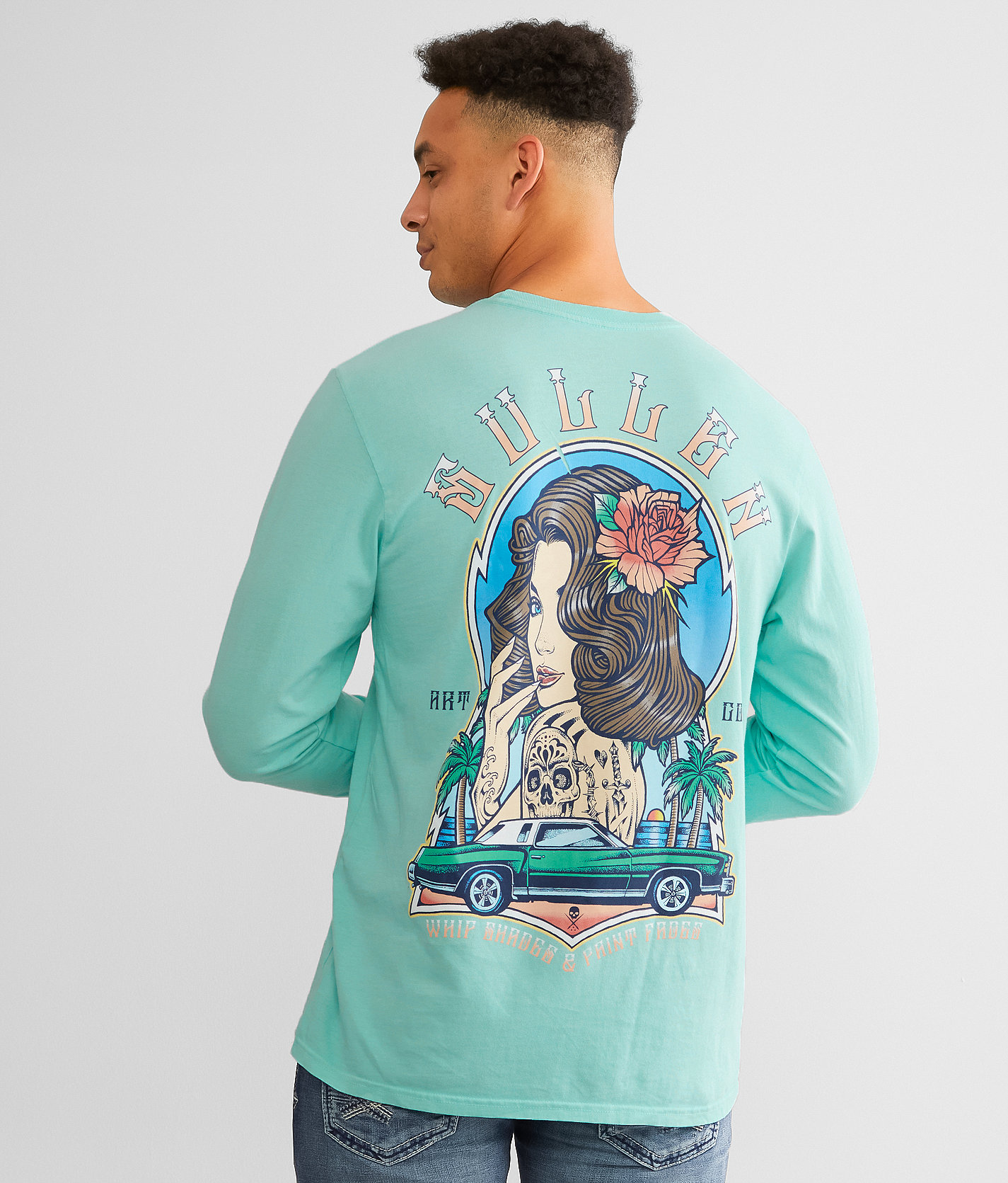 Sullen Monte Carlo T-Shirt - Men's T-Shirts in Blue Tint