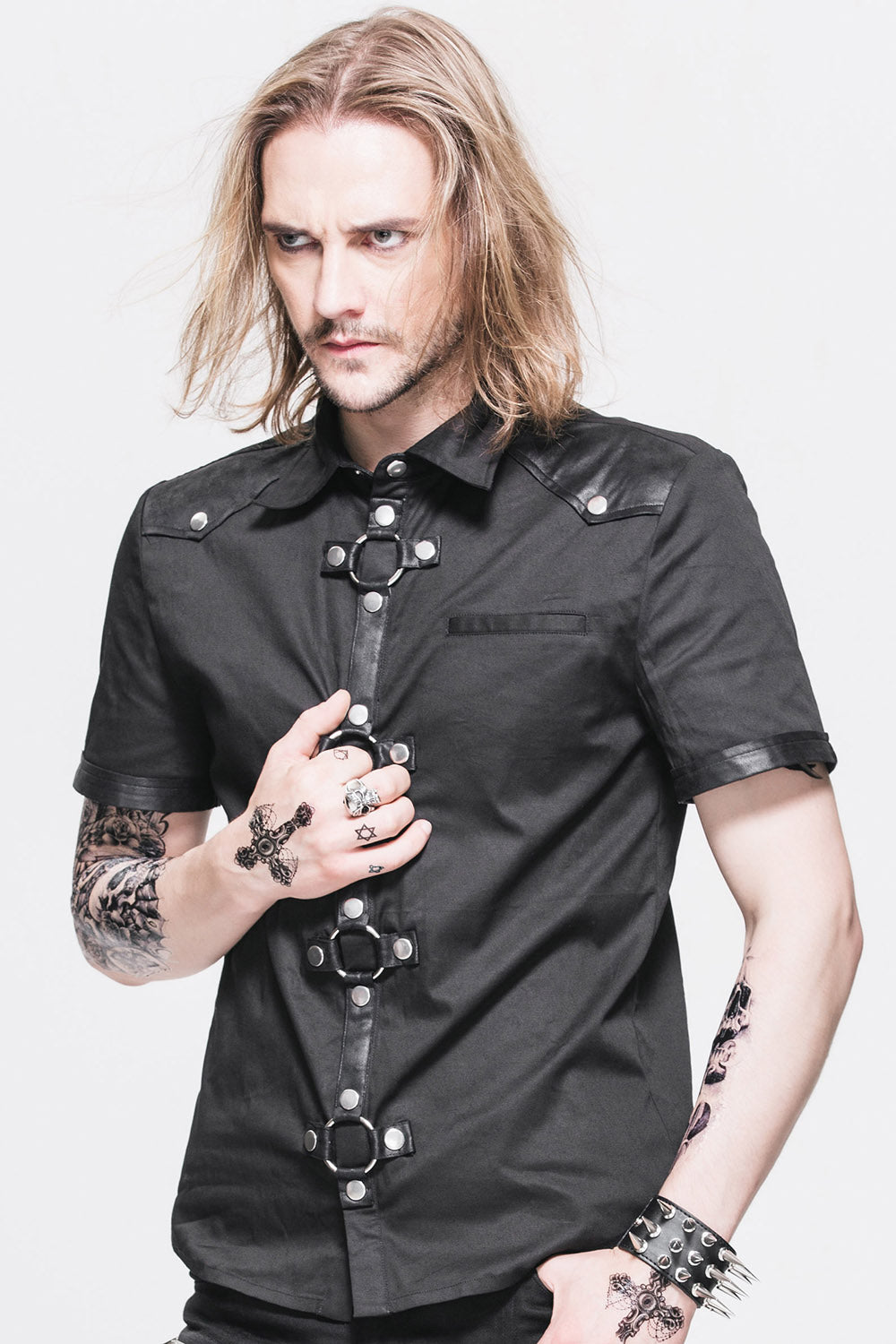 Black Knight Button Down Shirt