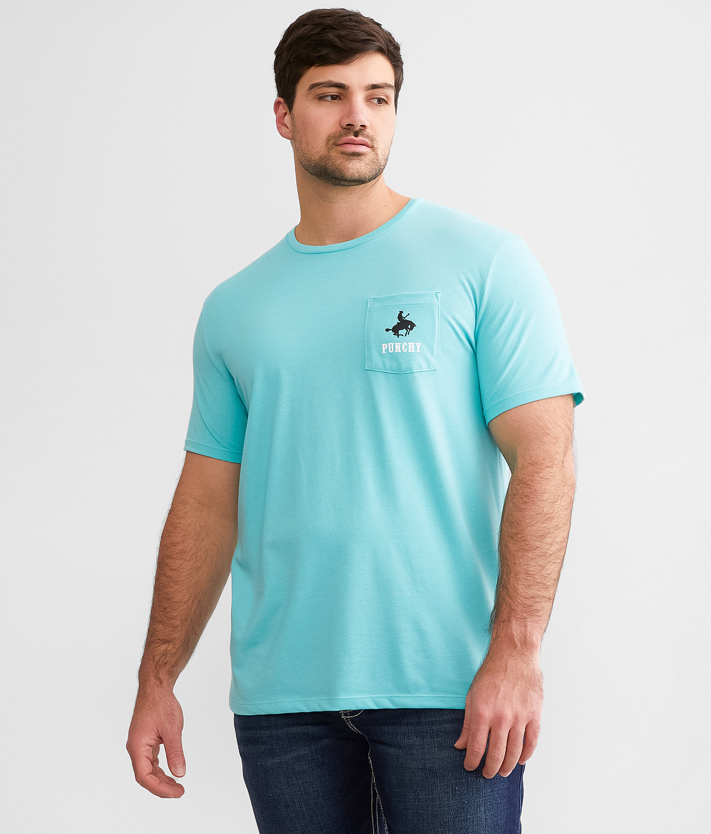 Hooey Ranchero T-Shirt - Men's T-Shirts in Turquoise