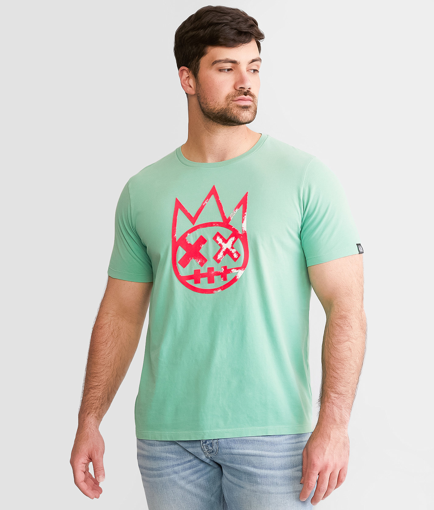 Cult of Individuality Shimuchan T-Shirt - Men's T-Shirts in Vintage Mint