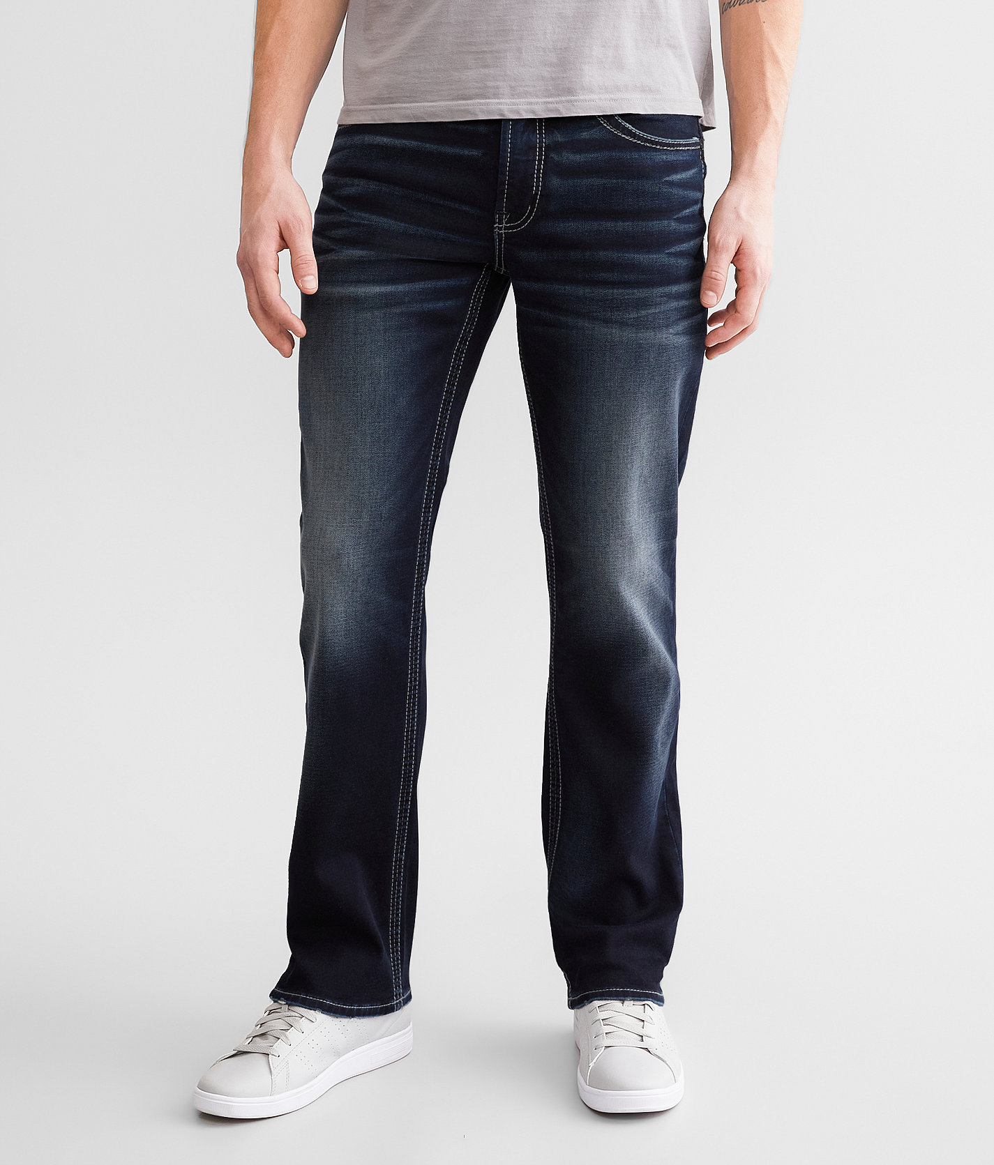 Salvage Mayhem Straight Stretch Jean - Men's Jeans in Agia