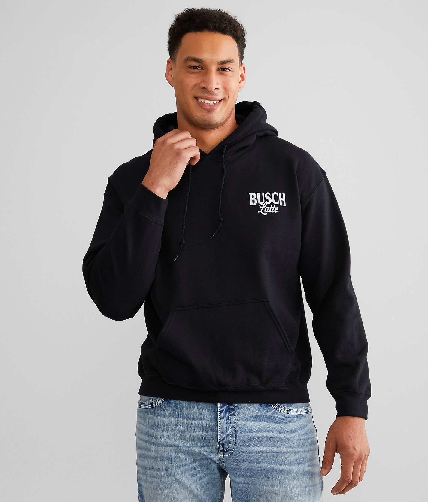 Brew City Busch Latte Hooded Sweatshirt - Men's Sweatshirts in Black